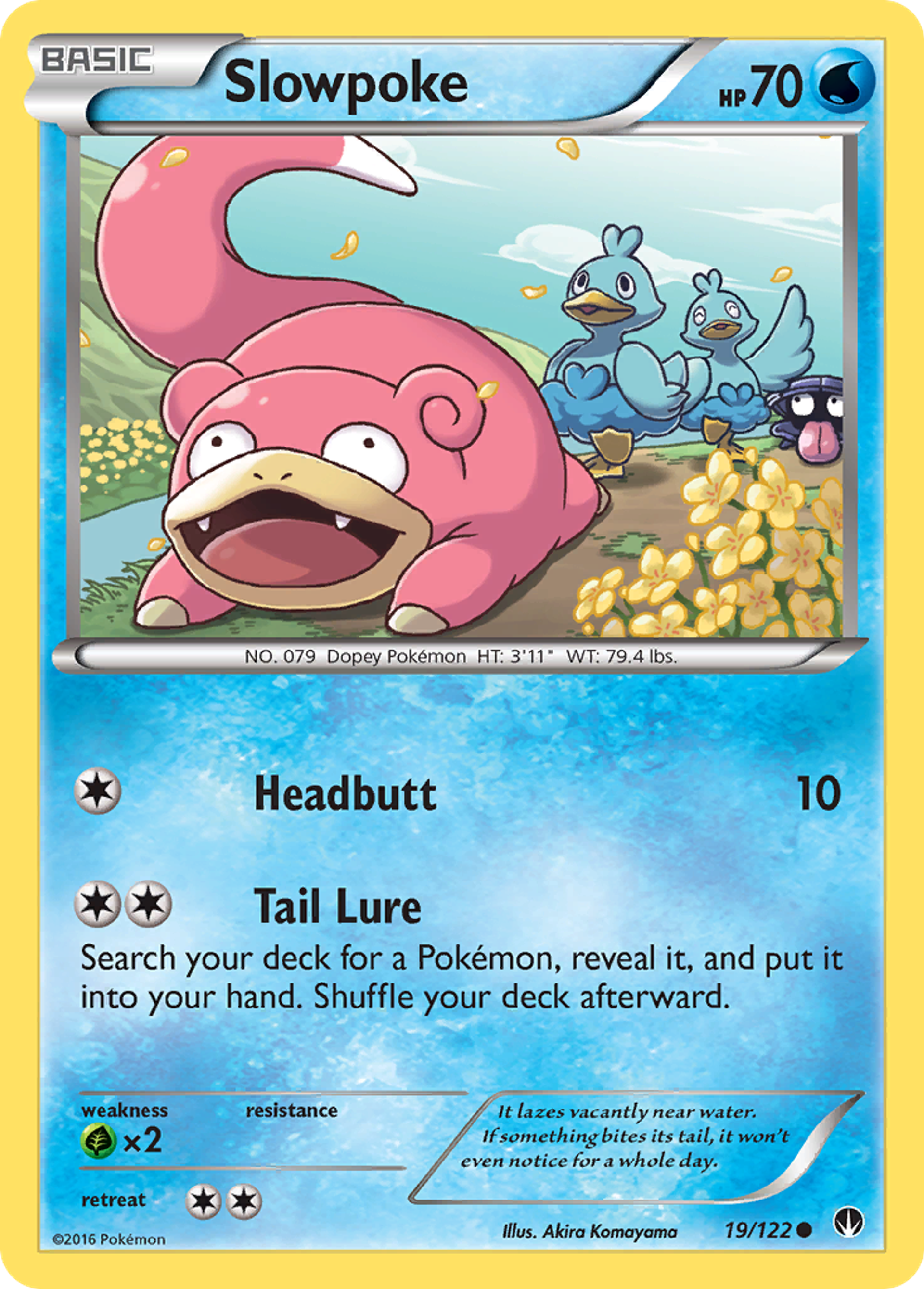 Slowpoke — XY - BREAKpoint — Pokemon