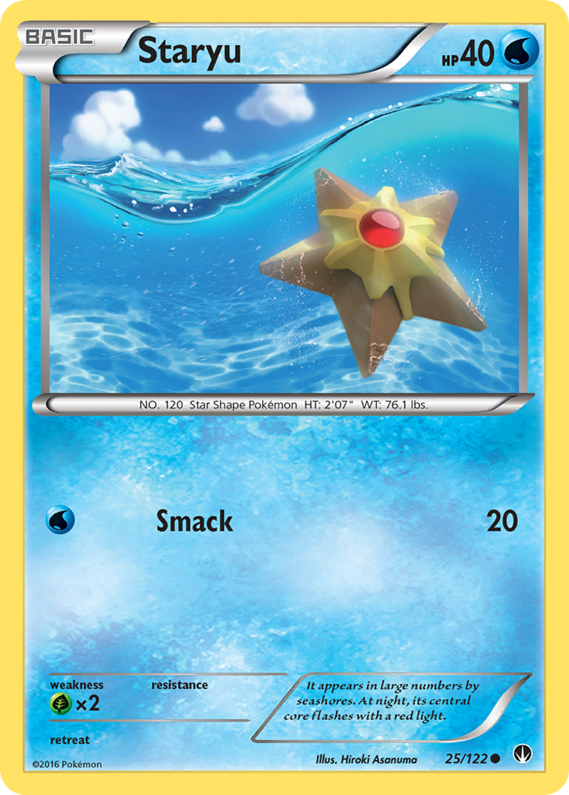 Staryu — XY - BREAKpoint — Pokemon