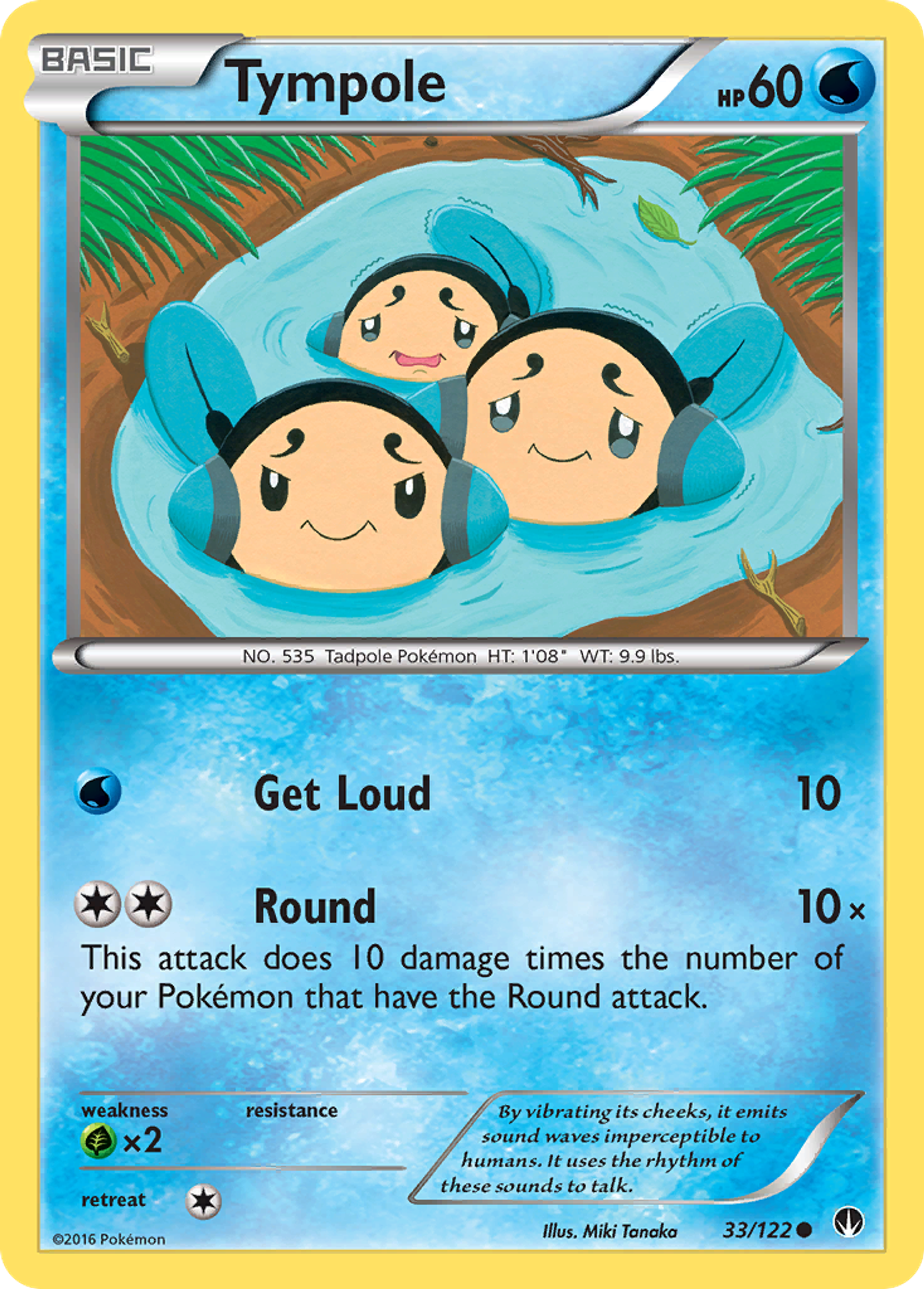 Tympole — XY - BREAKpoint — Pokemon