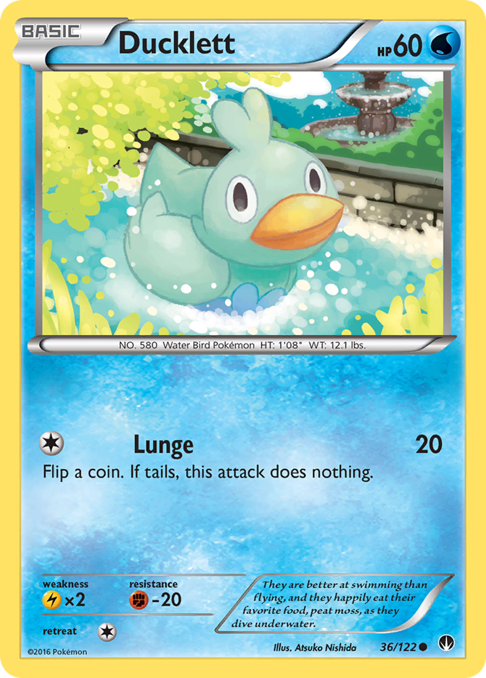 Ducklett — XY - BREAKpoint — Pokemon