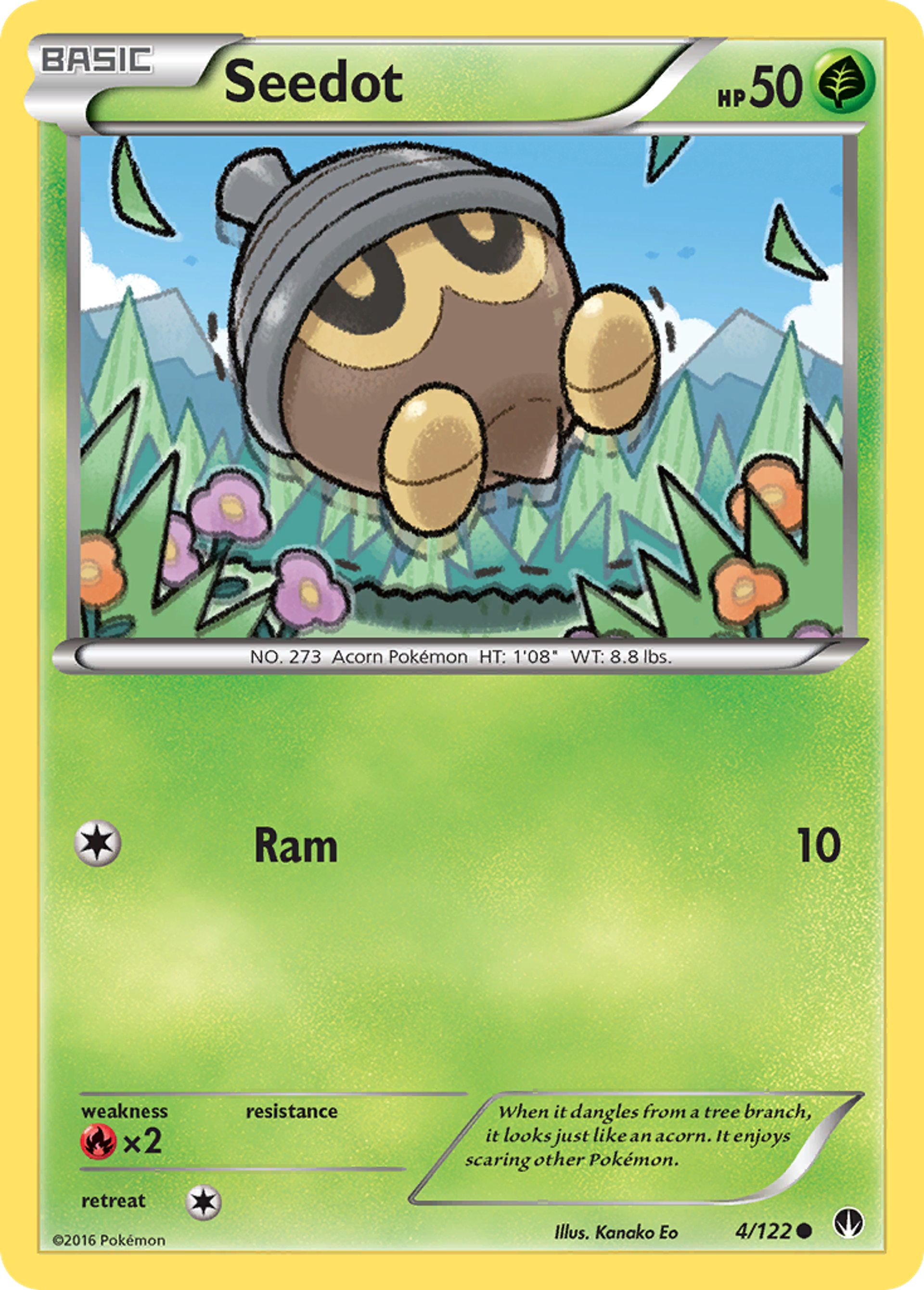 Seedot — XY - BREAKpoint — Pokemon