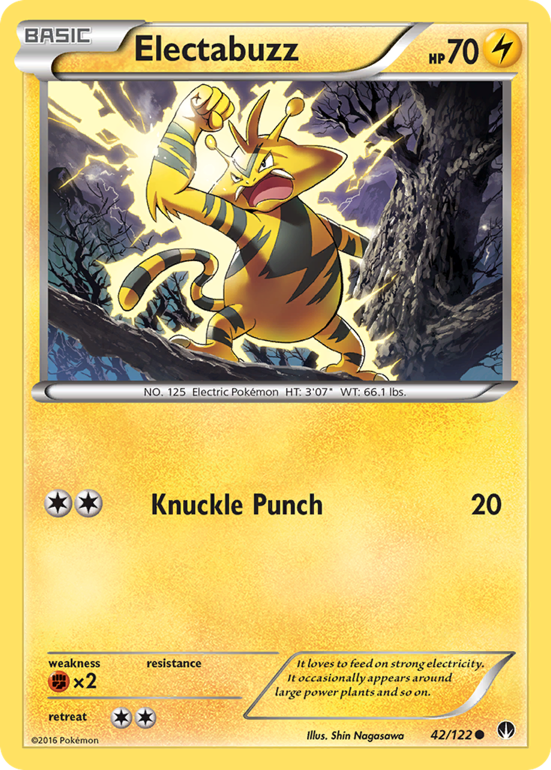 Electabuzz — XY - BREAKpoint — Pokémon