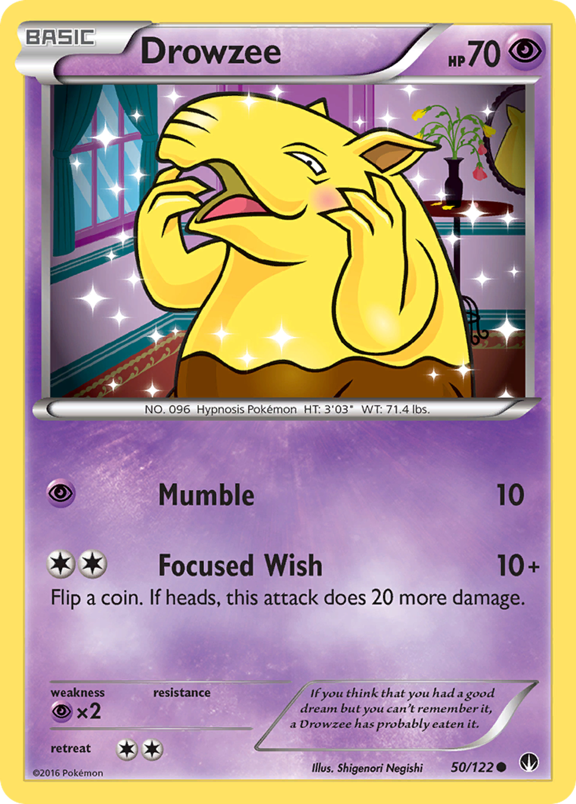 Drowzee — XY - BREAKpoint — Pokemon