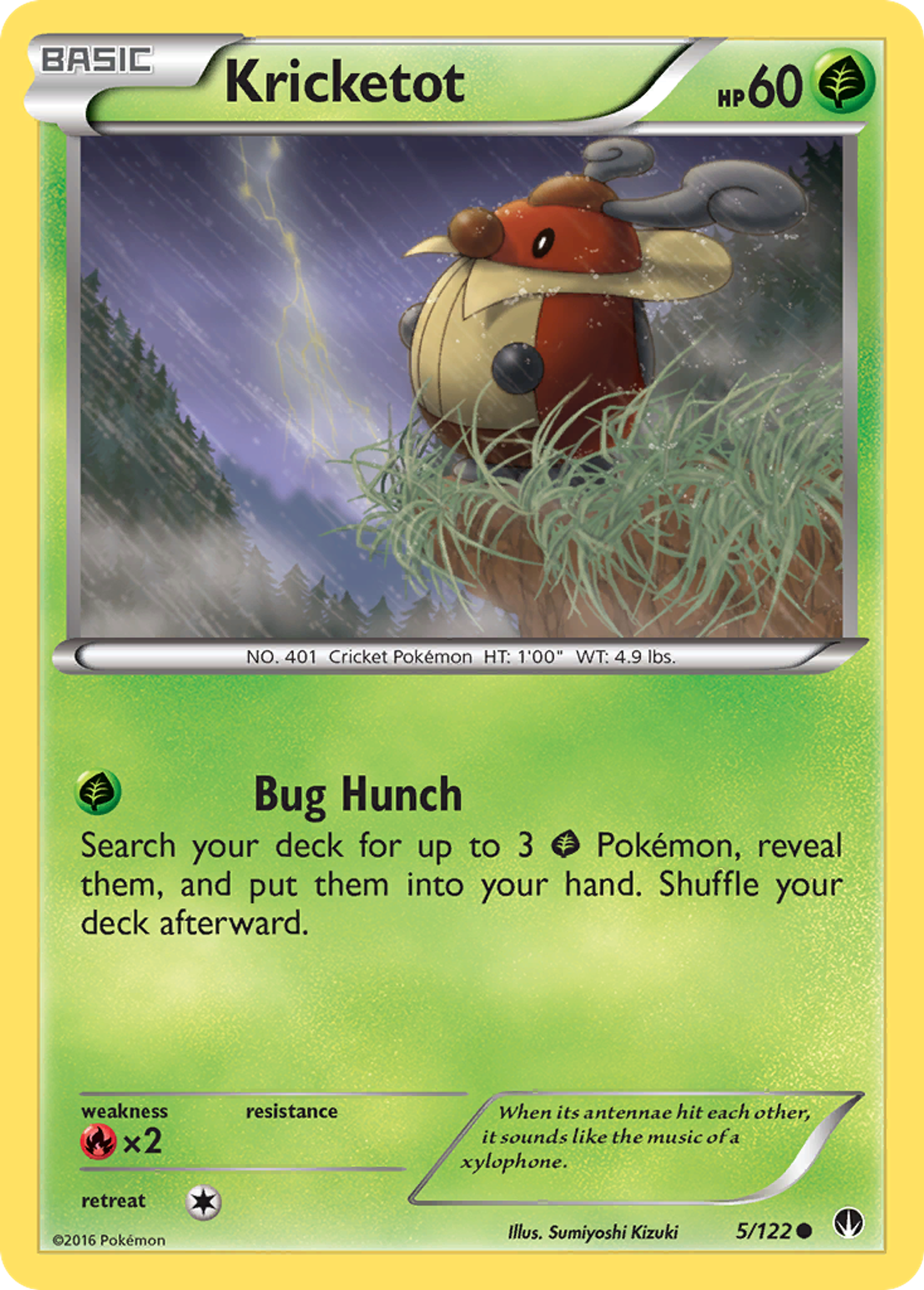 Kricketot — XY - BREAKpoint — Pokemon