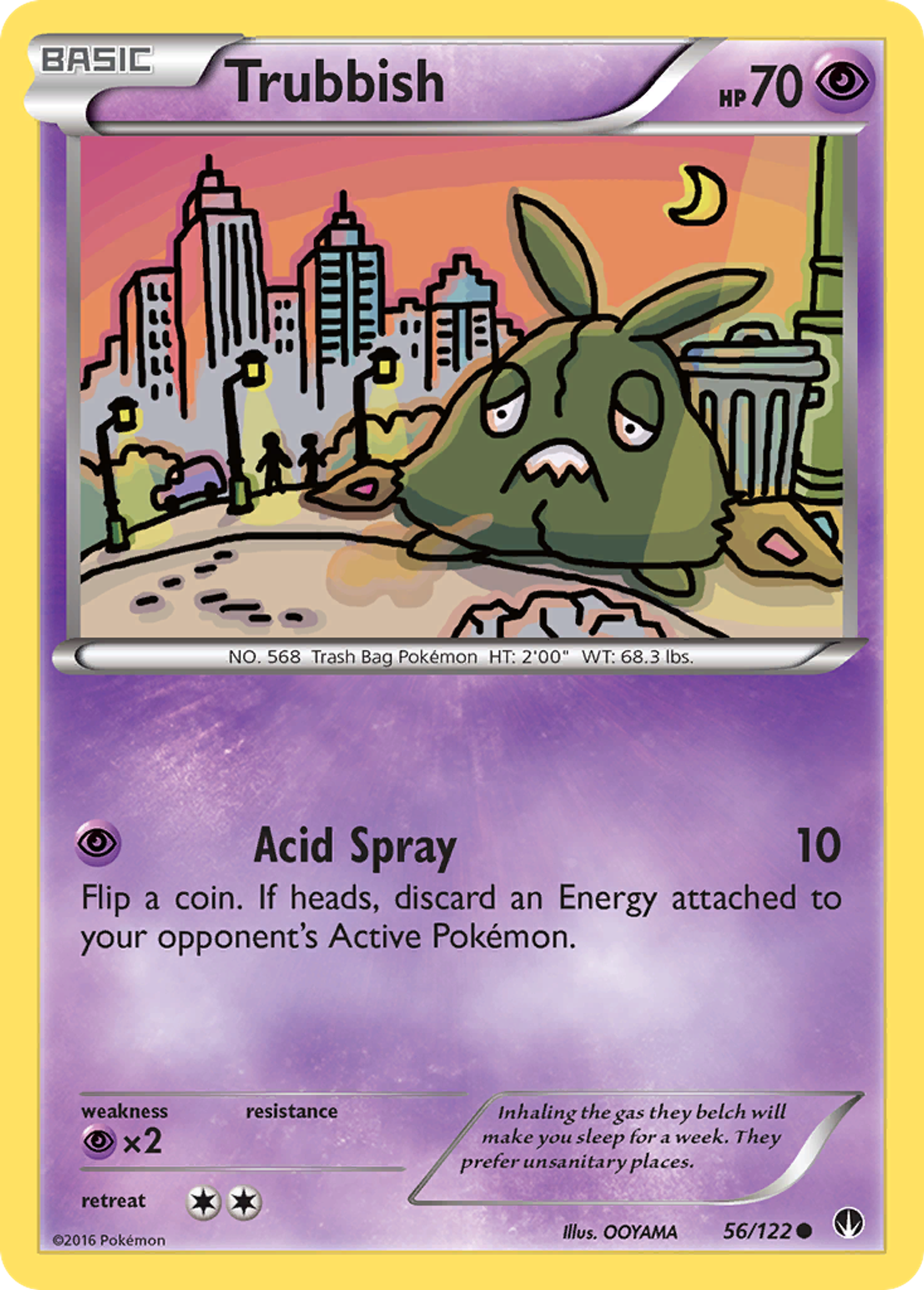 Trubbish — XY - BREAKpoint — Pokémon