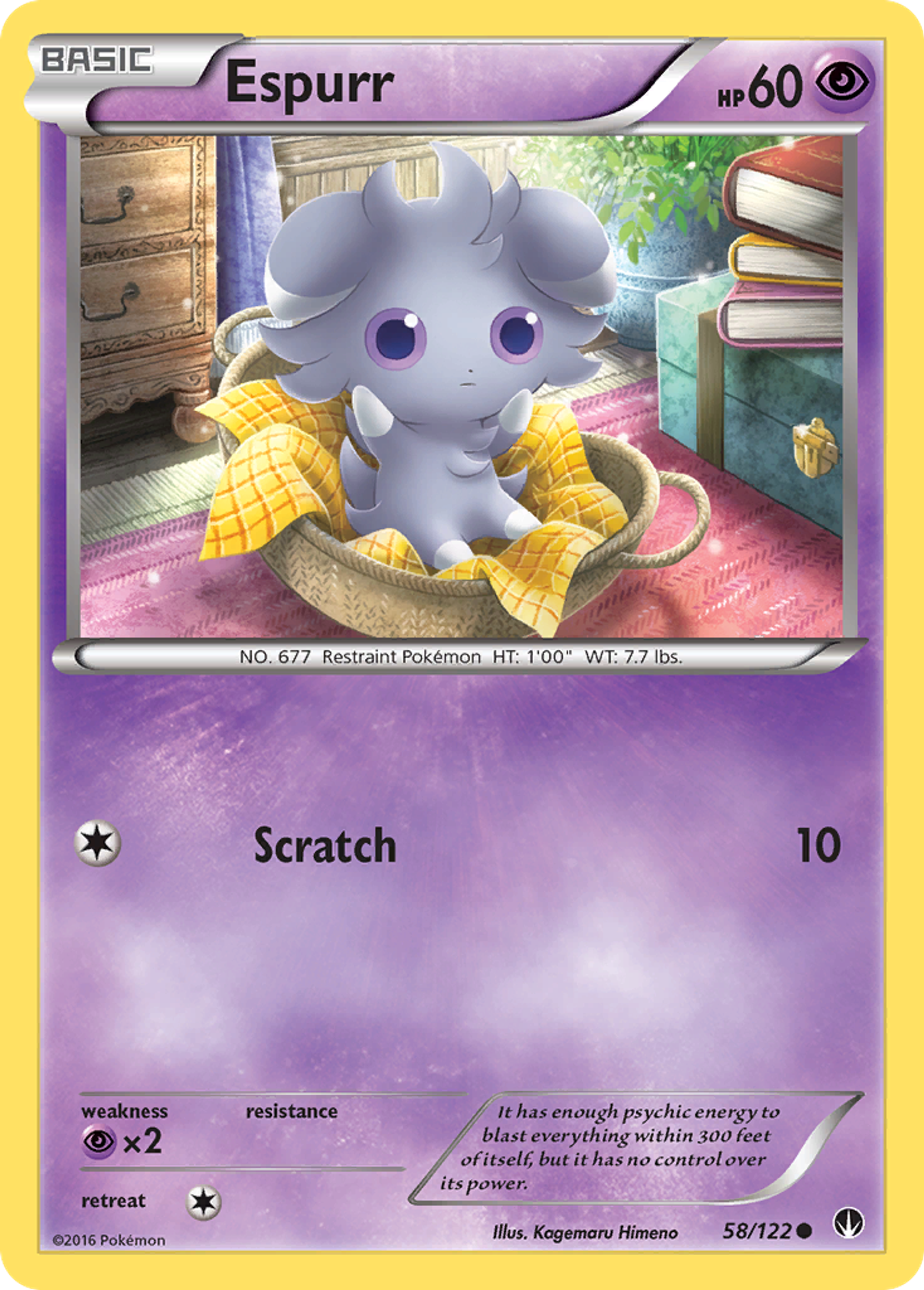 Espurr — XY - BREAKpoint — Pokemon