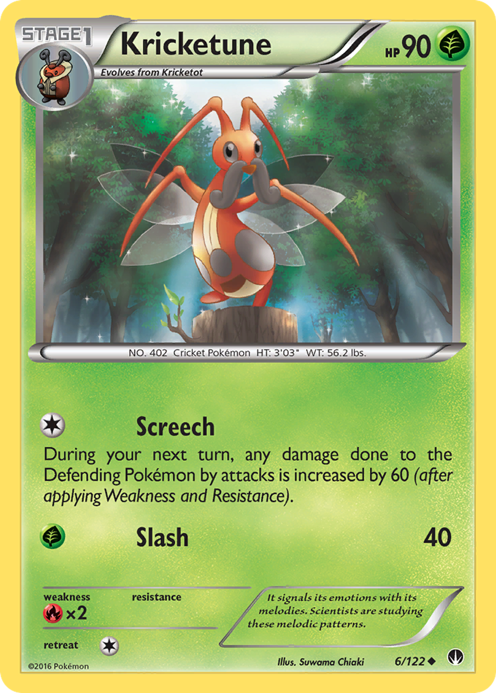 Kricketune — XY - BREAKpoint — Pokemon