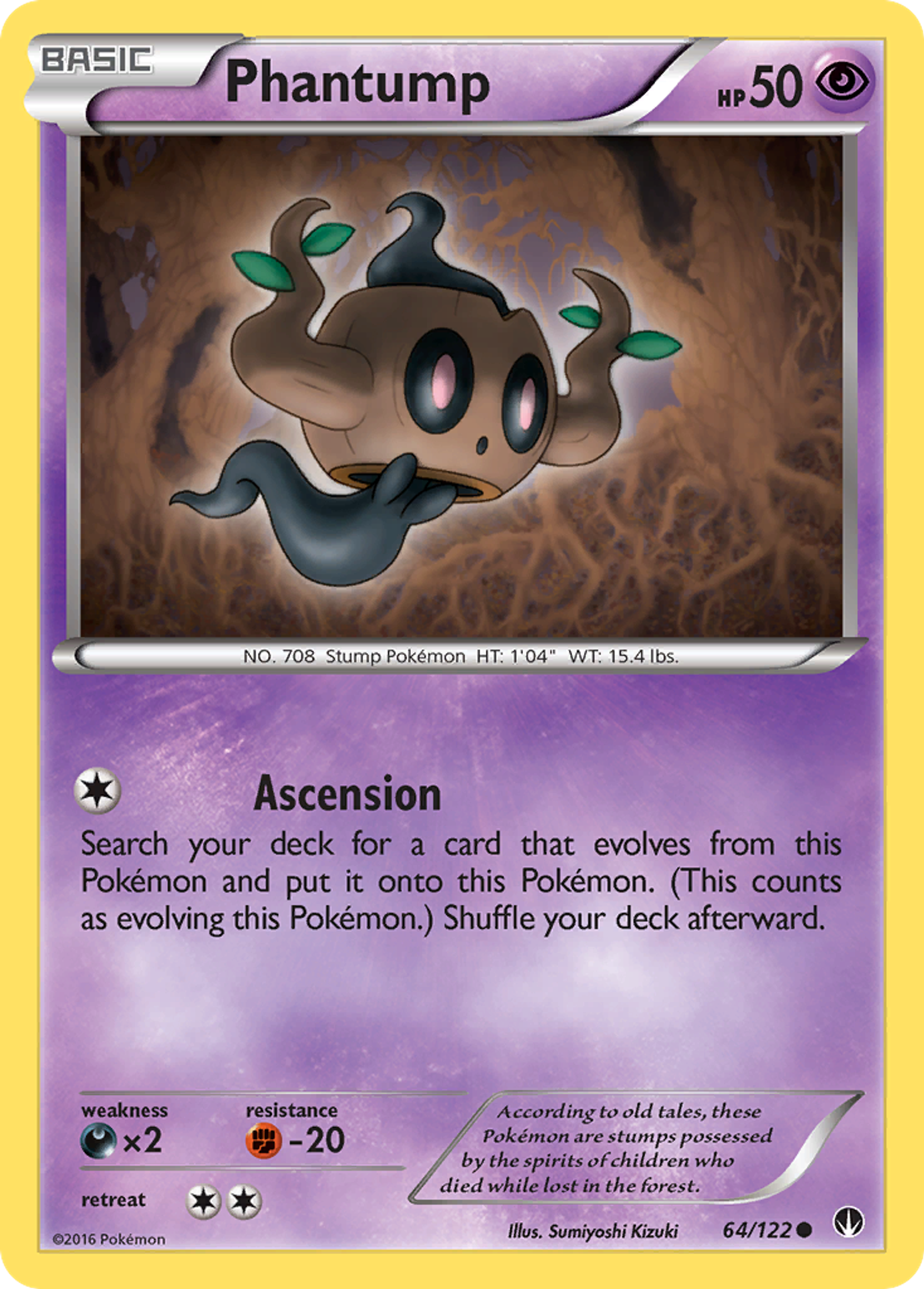 Phantump — XY - BREAKpoint — Pokemon