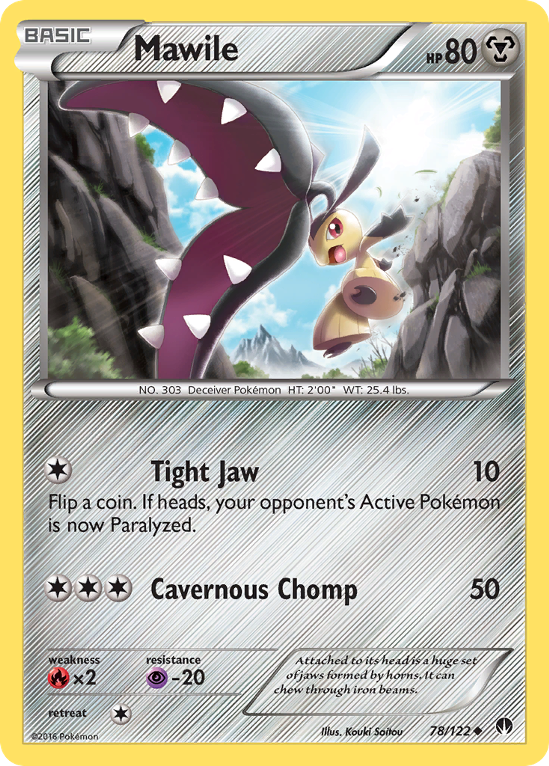 Mawile — XY - BREAKpoint — Pokémon