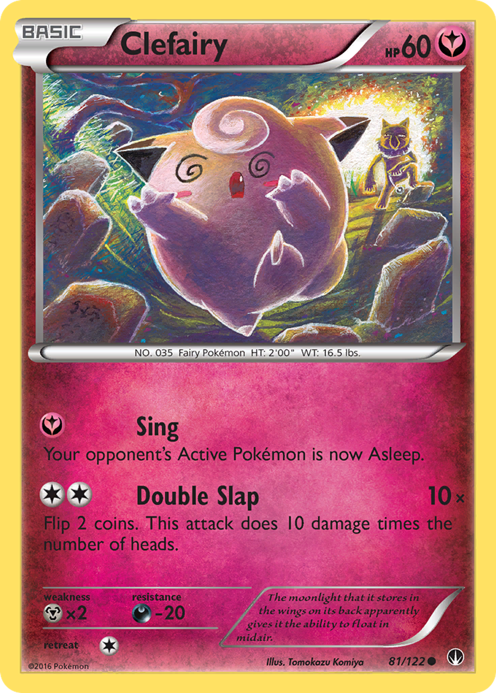 Clefairy — XY - BREAKpoint — Pokemon