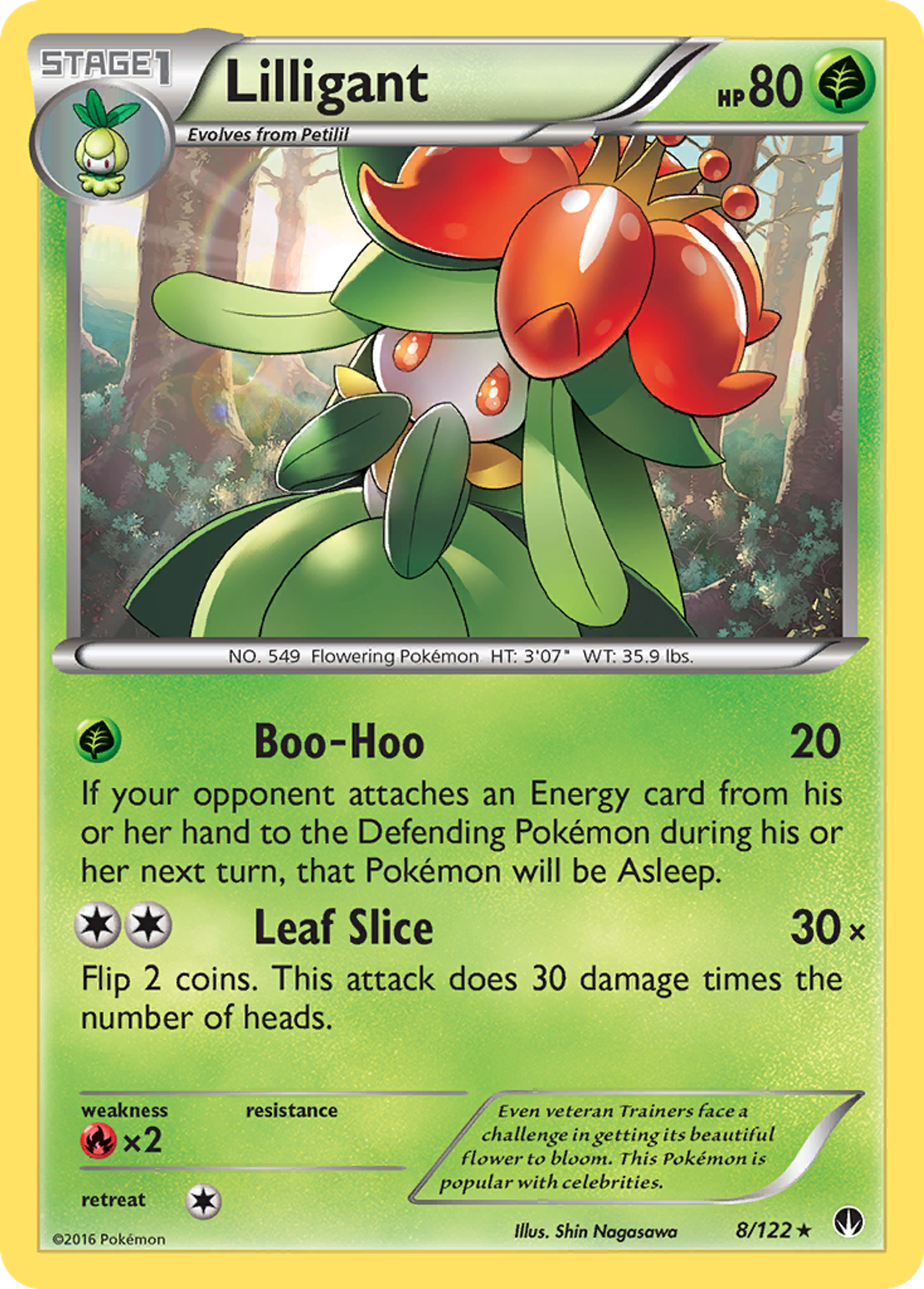Lilligant — XY - BREAKpoint — Pokemon