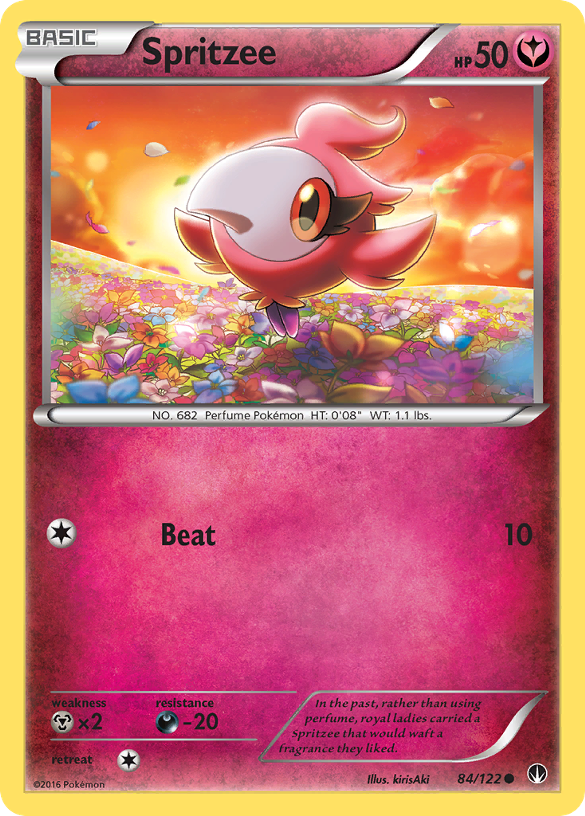 Spritzee — XY - BREAKpoint — Pokemon