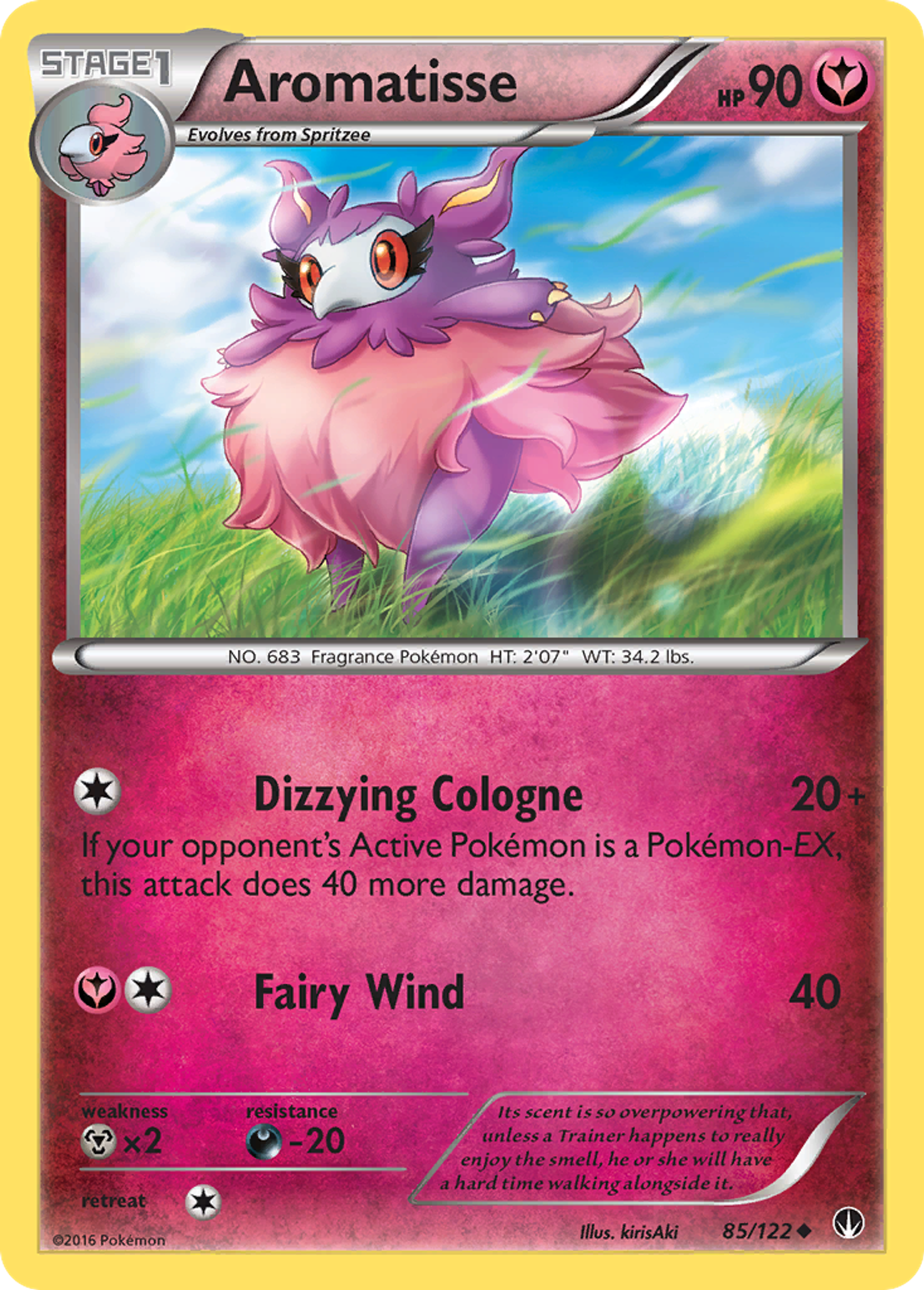 Aromatisse — XY - BREAKpoint — Pokemon