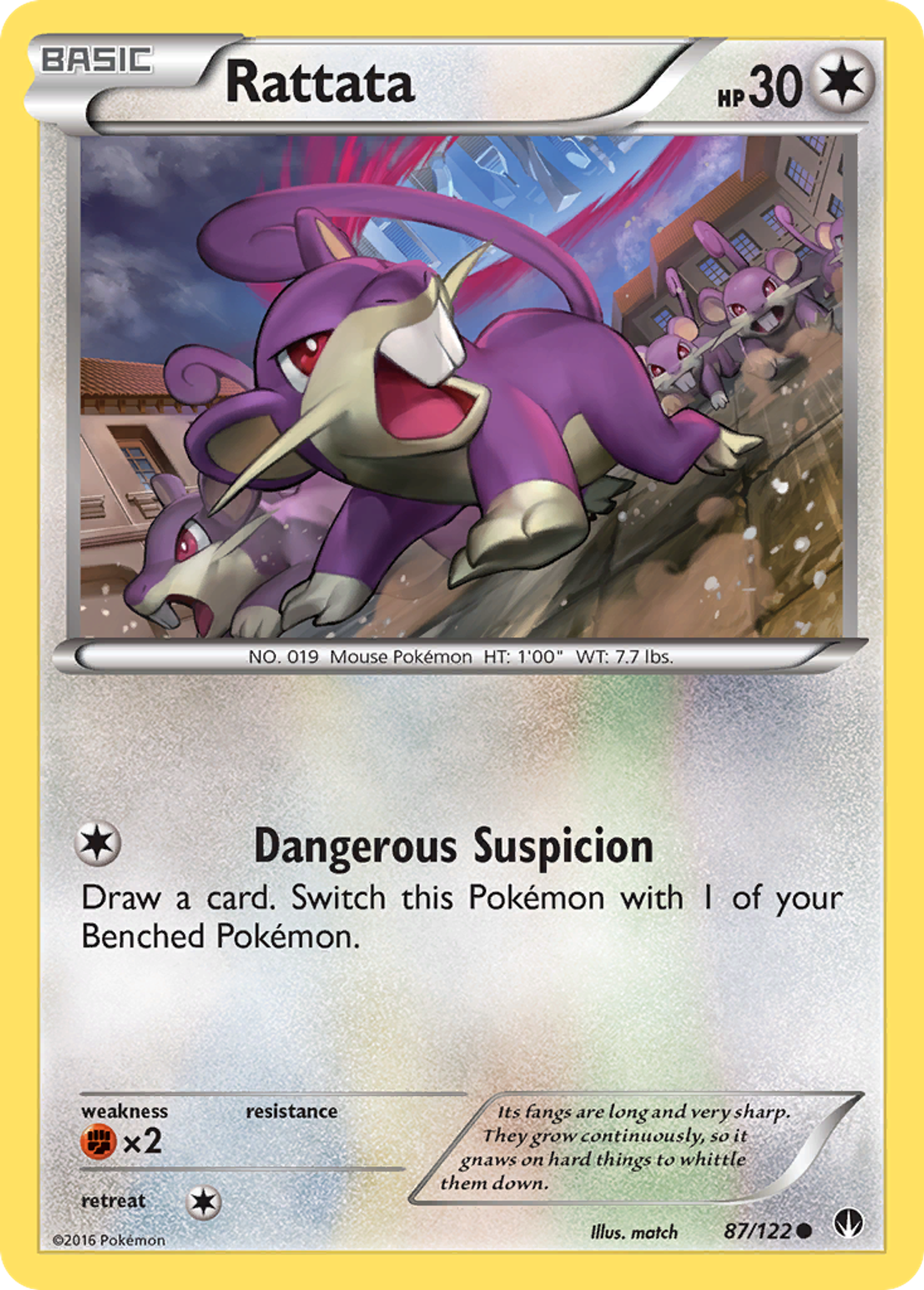 Rattata — XY - BREAKpoint — Pokemon