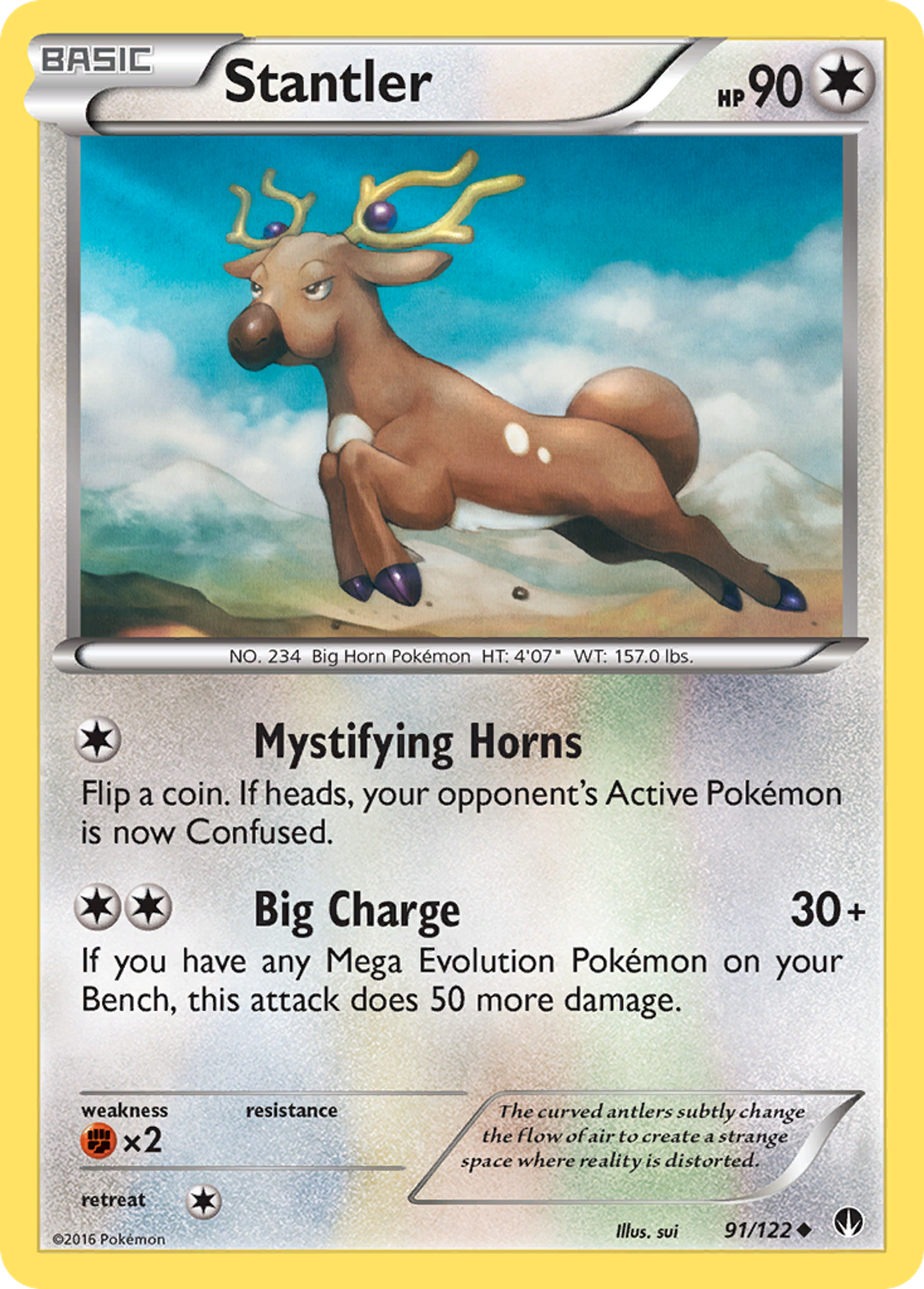 Stantler — XY - BREAKpoint — Pokemon