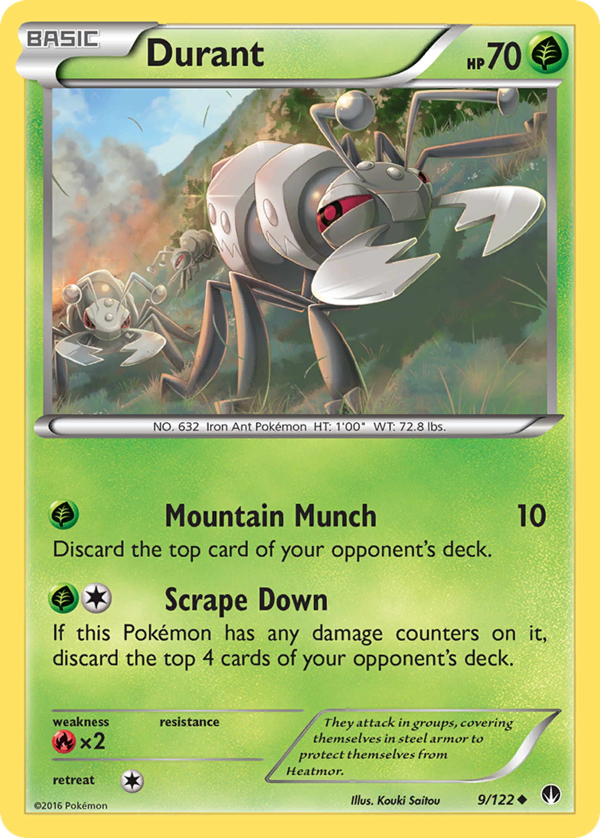 Durant — XY - BREAKpoint — Pokemon