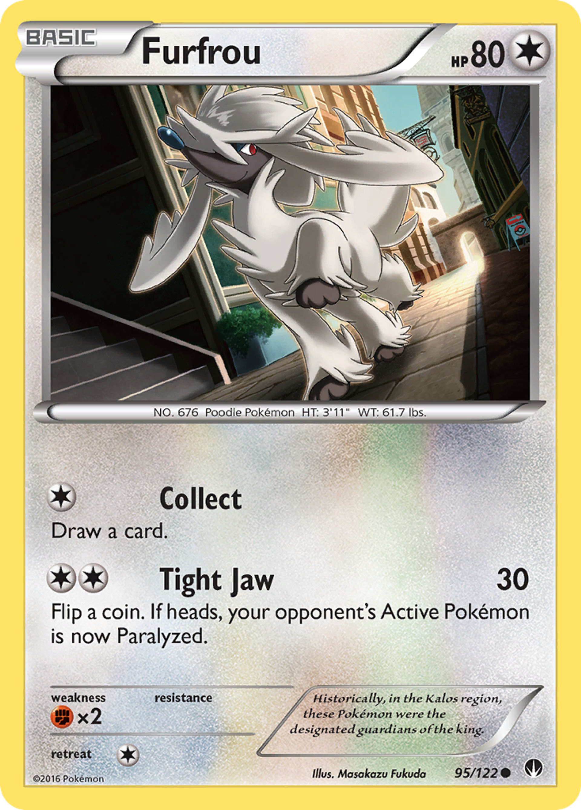 Furfrou — XY - BREAKpoint — Pokemon
