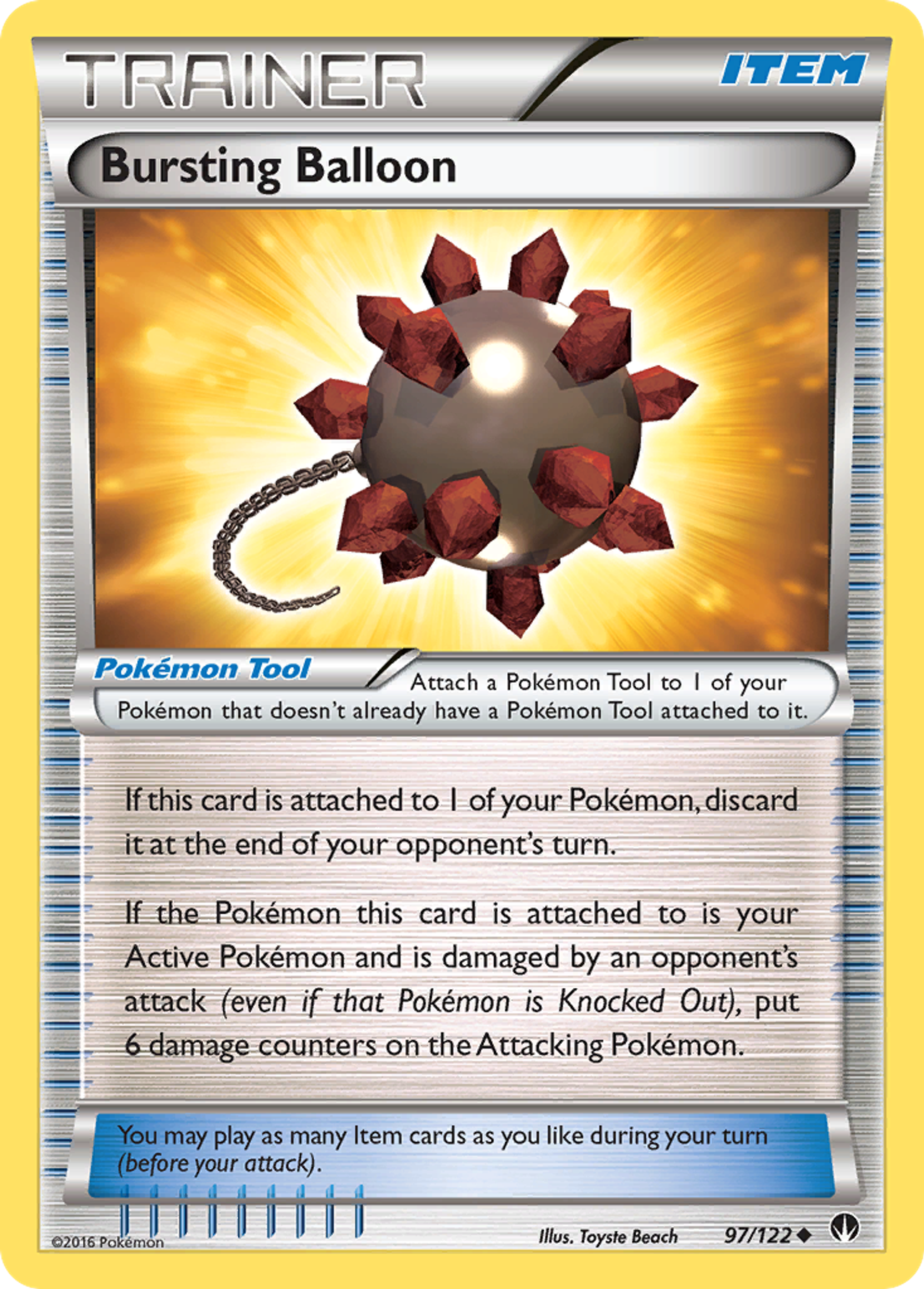 Ballon Explosif — XY - BREAKpoint — Pokemon