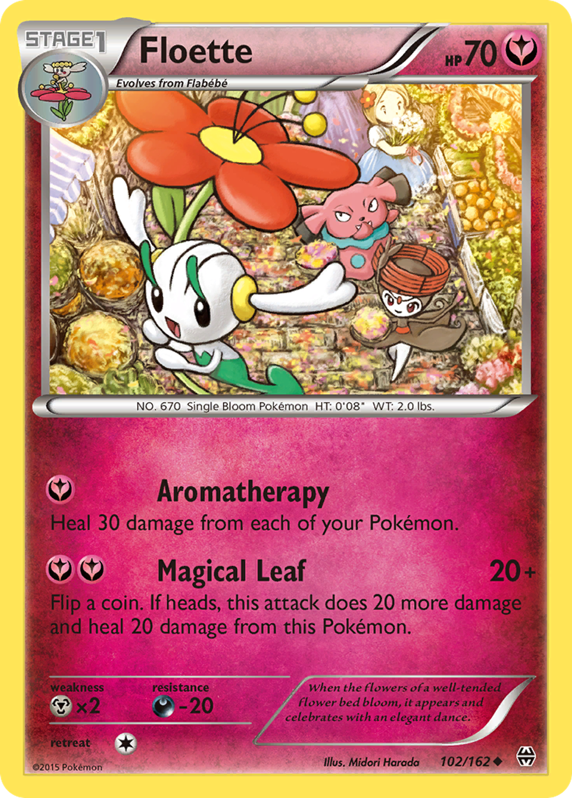Floette — XY - BREAKthrough — Pokemon