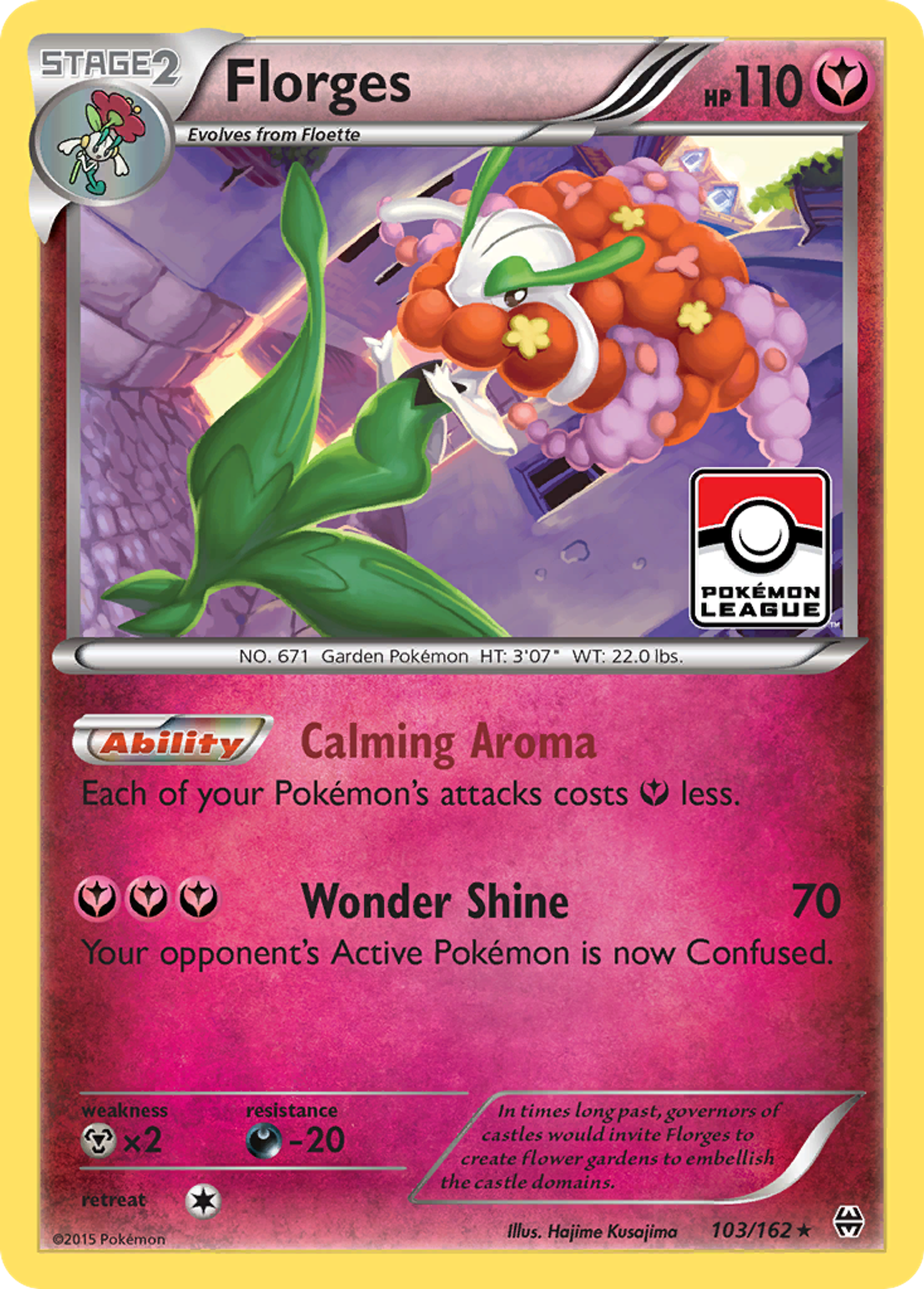 Florges — XY - BREAKthrough — Pokemon