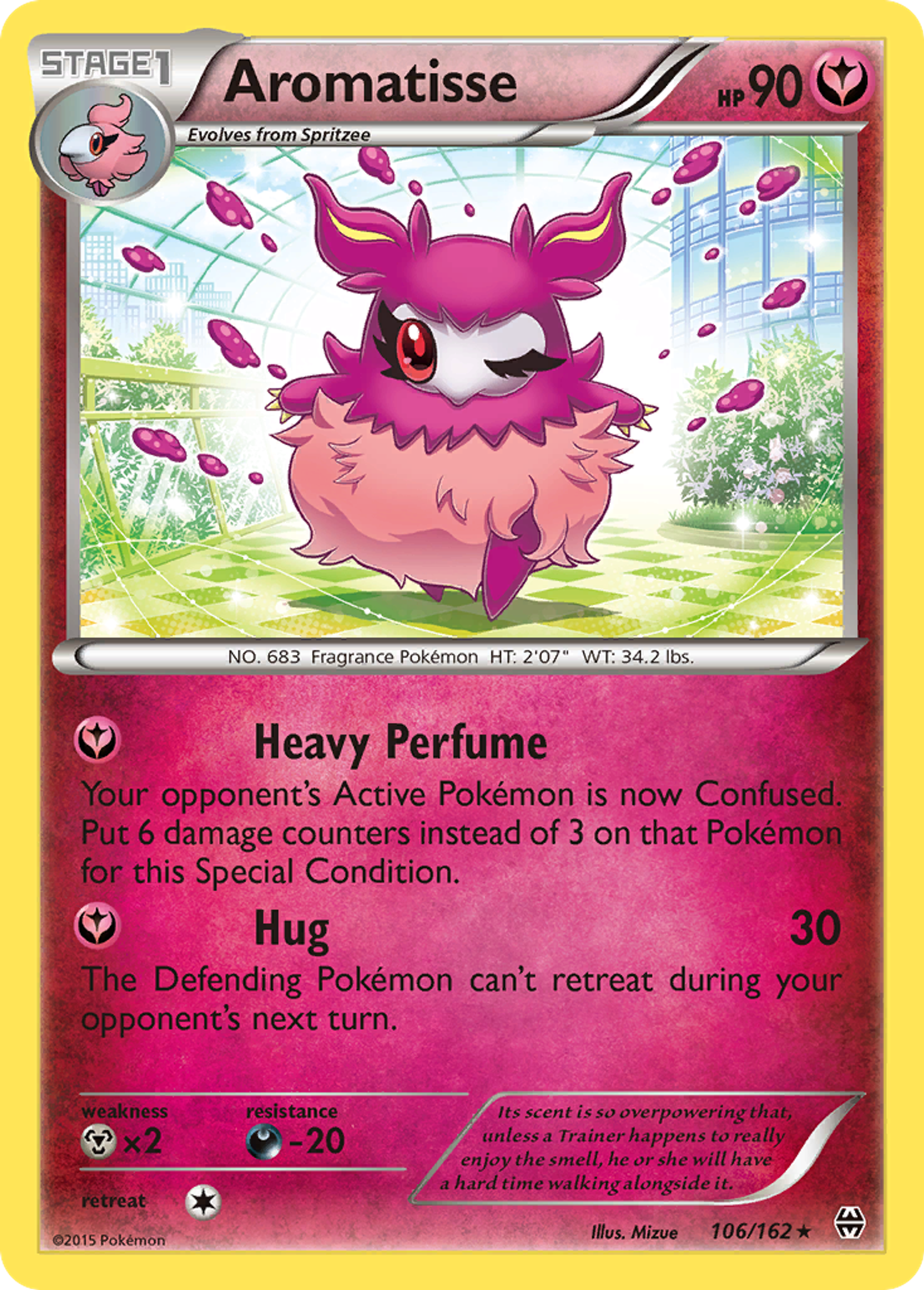Aromatisse — XY - BREAKthrough — Pokemon