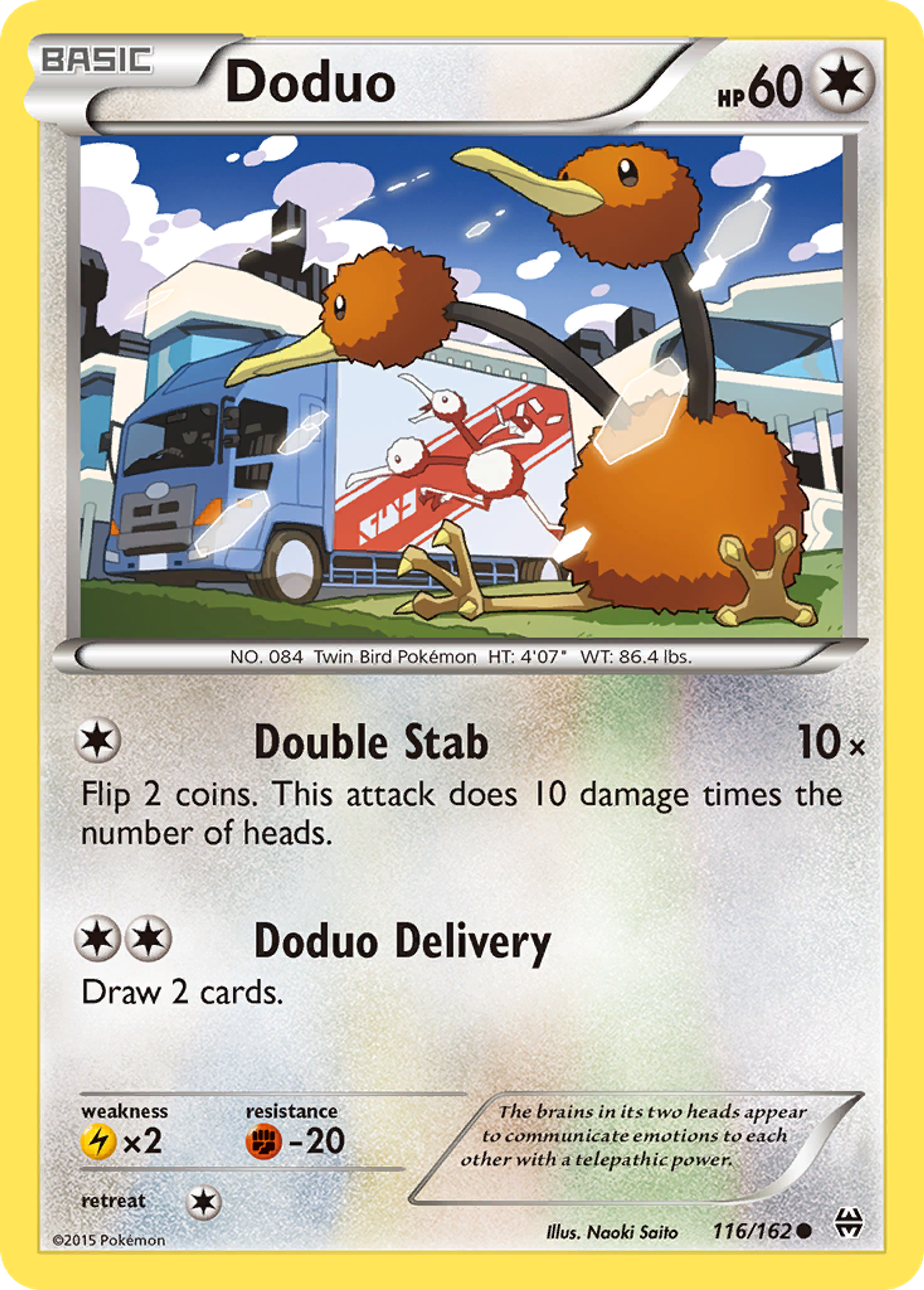 Doduo — XY - BREAKthrough — Pokémon