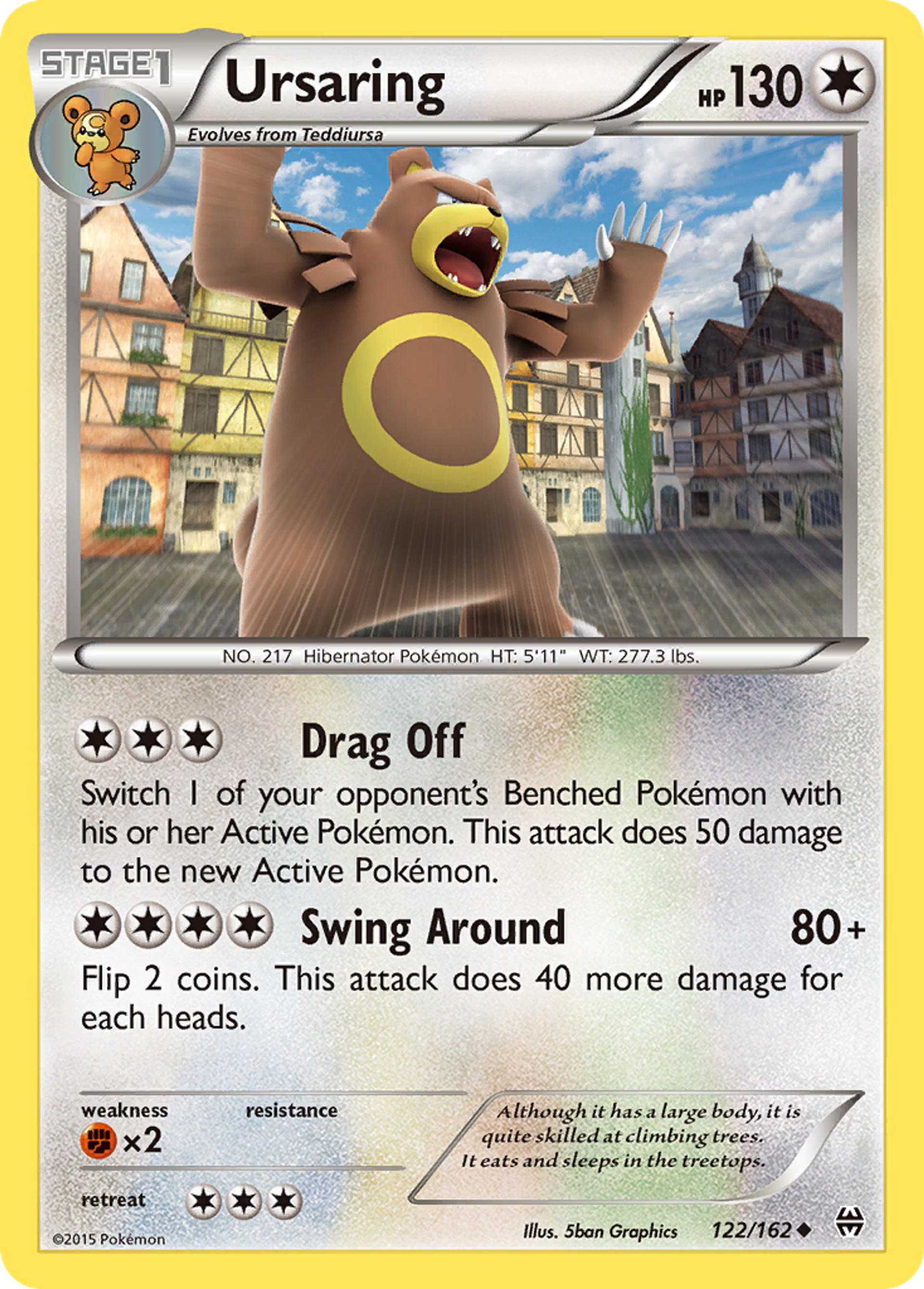 Ursaring — XY - BREAKthrough — Pokemon