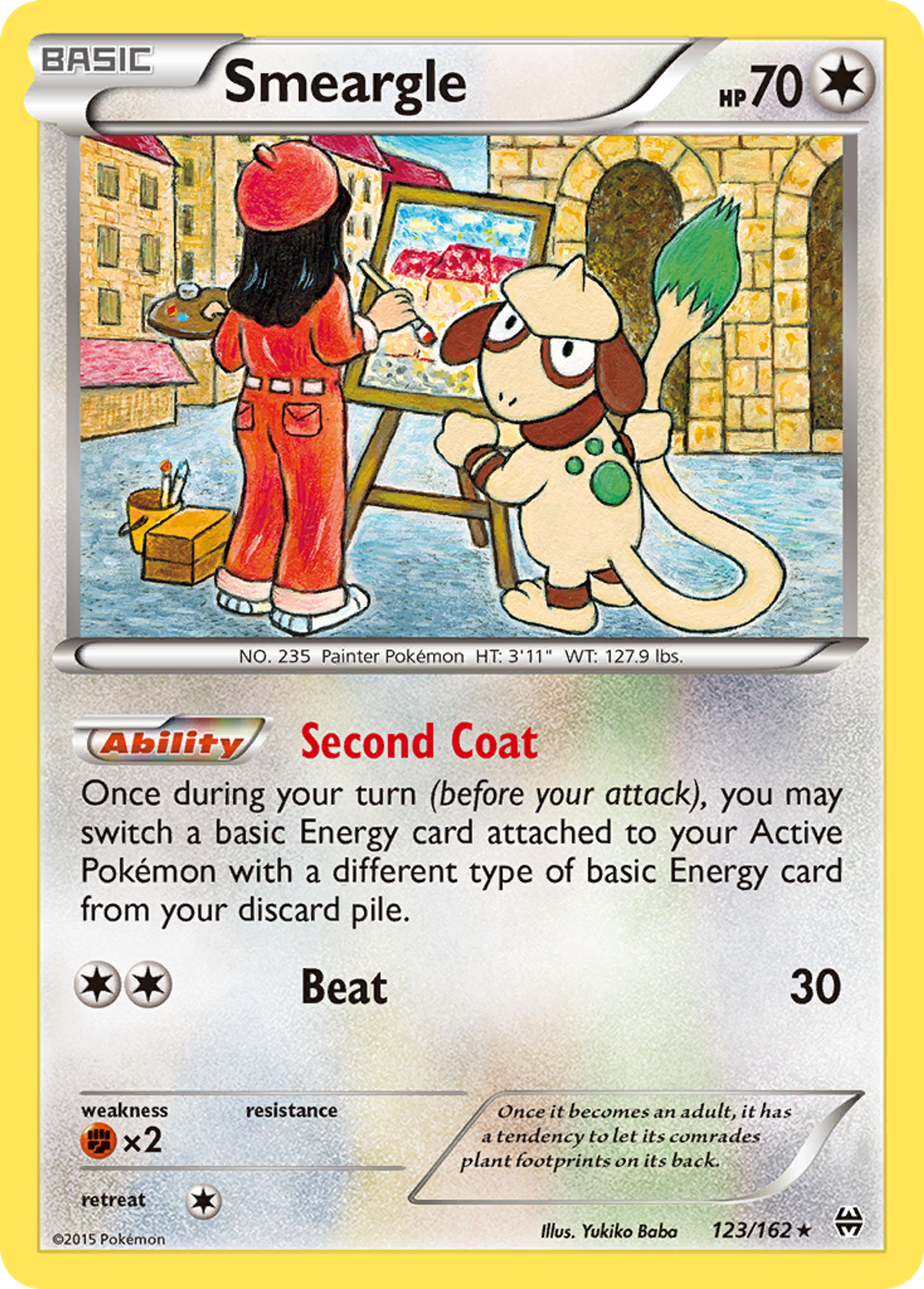 Smeargle — XY - BREAKthrough — Pokemon