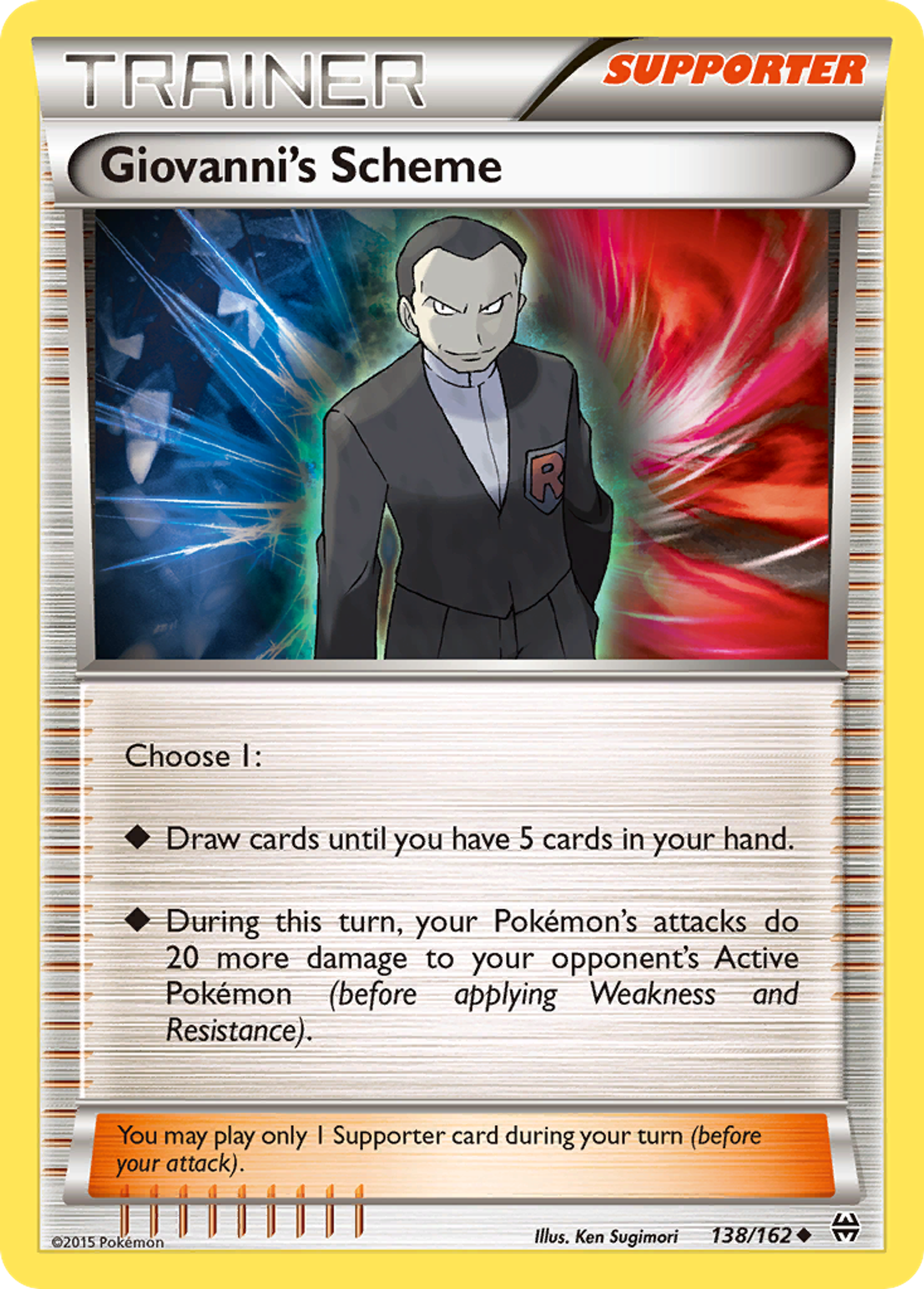 Combine de Giovanni — XY - BREAKthrough — Pokemon