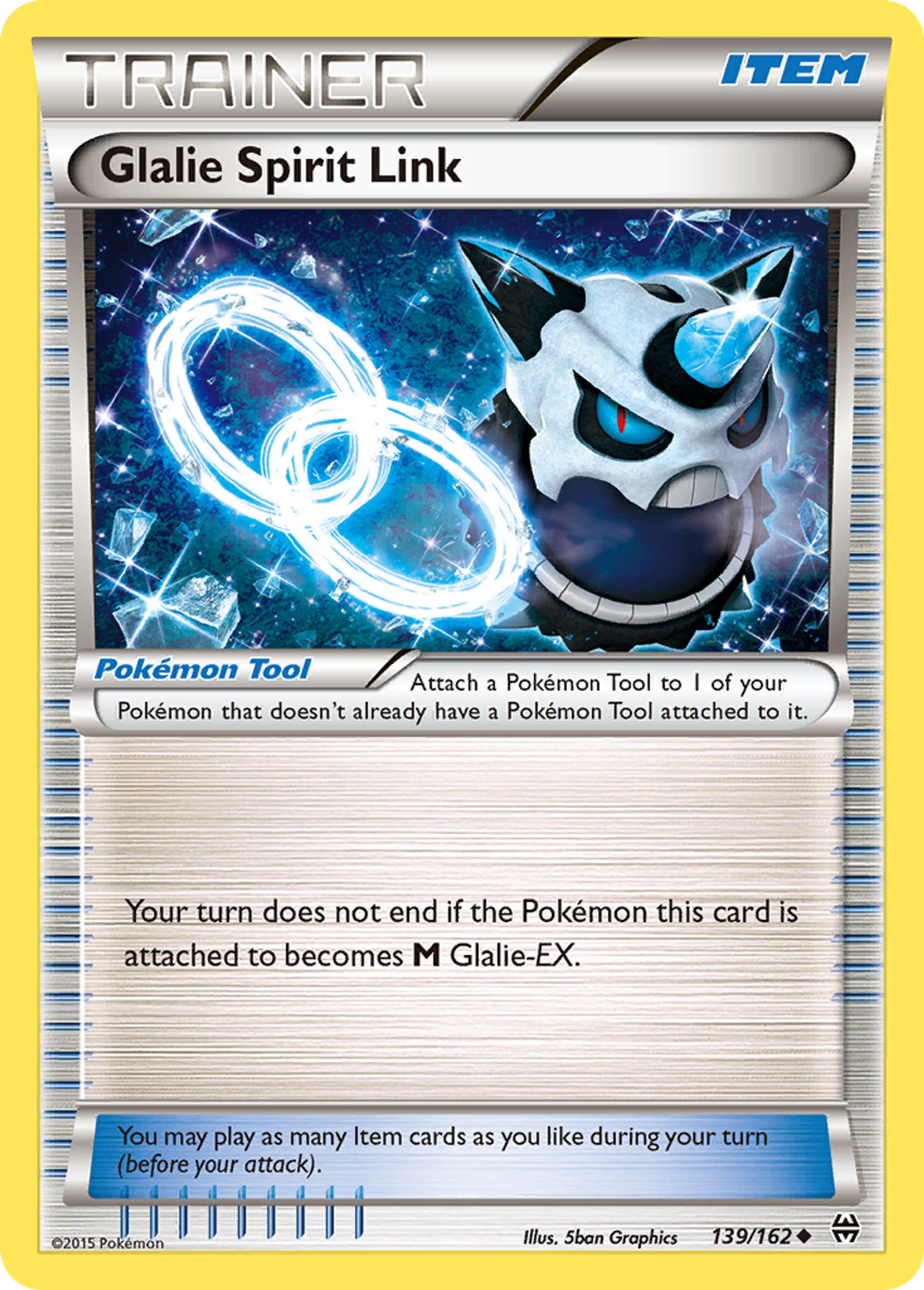 Glalie Spirit Link — XY - BREAKthrough — Pokémon