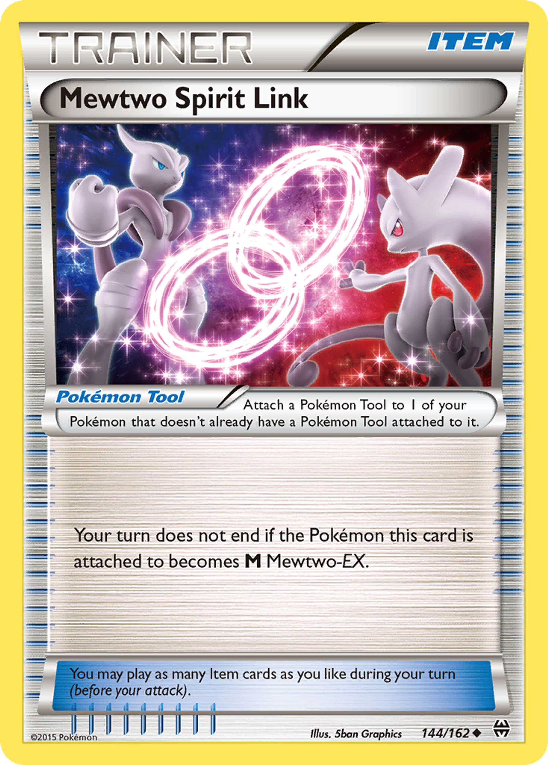 Lien Spirituel Mewtwo — XY - BREAKthrough — Pokemon