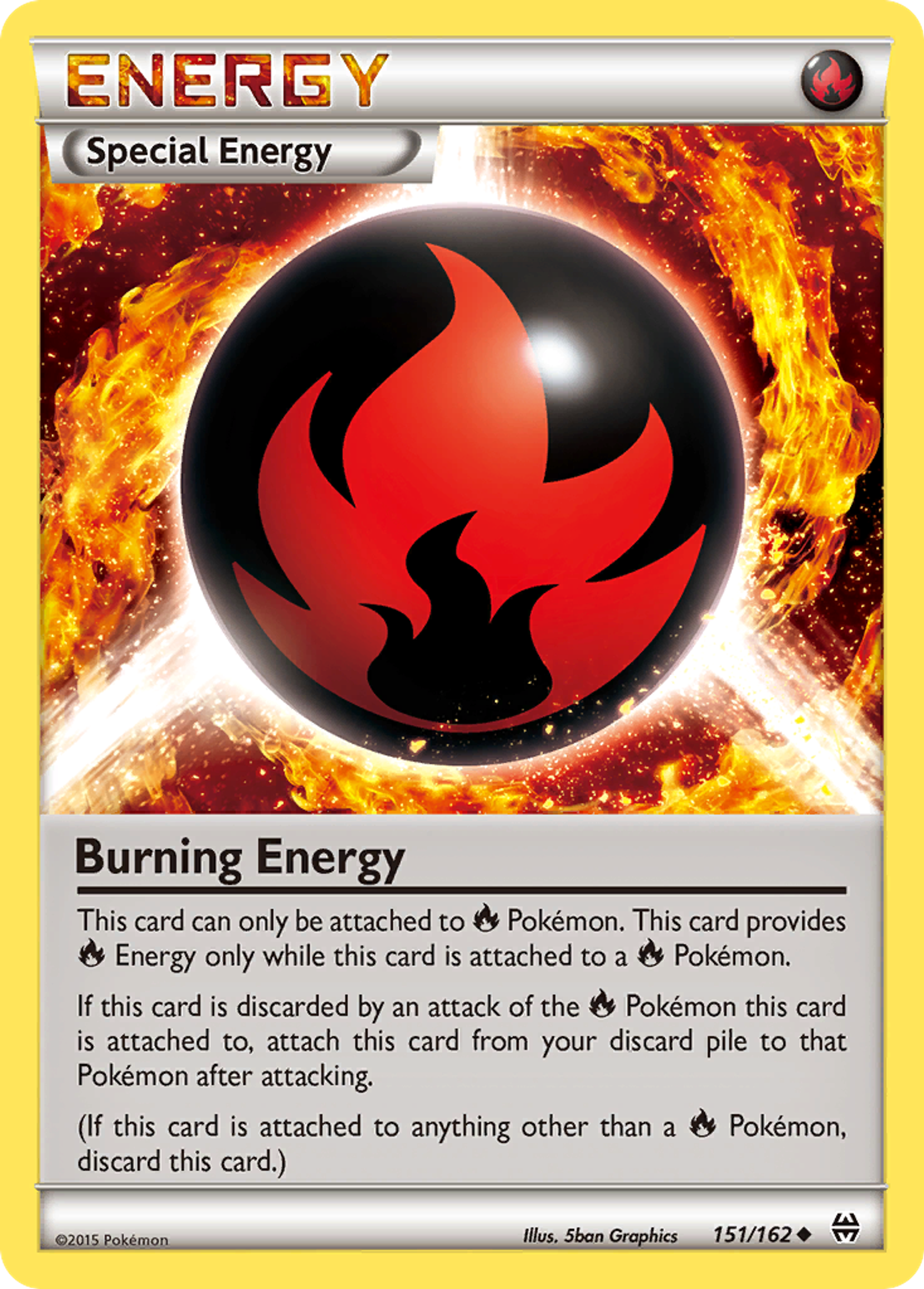 Énergie Combustion — XY - BREAKthrough — Pokemon