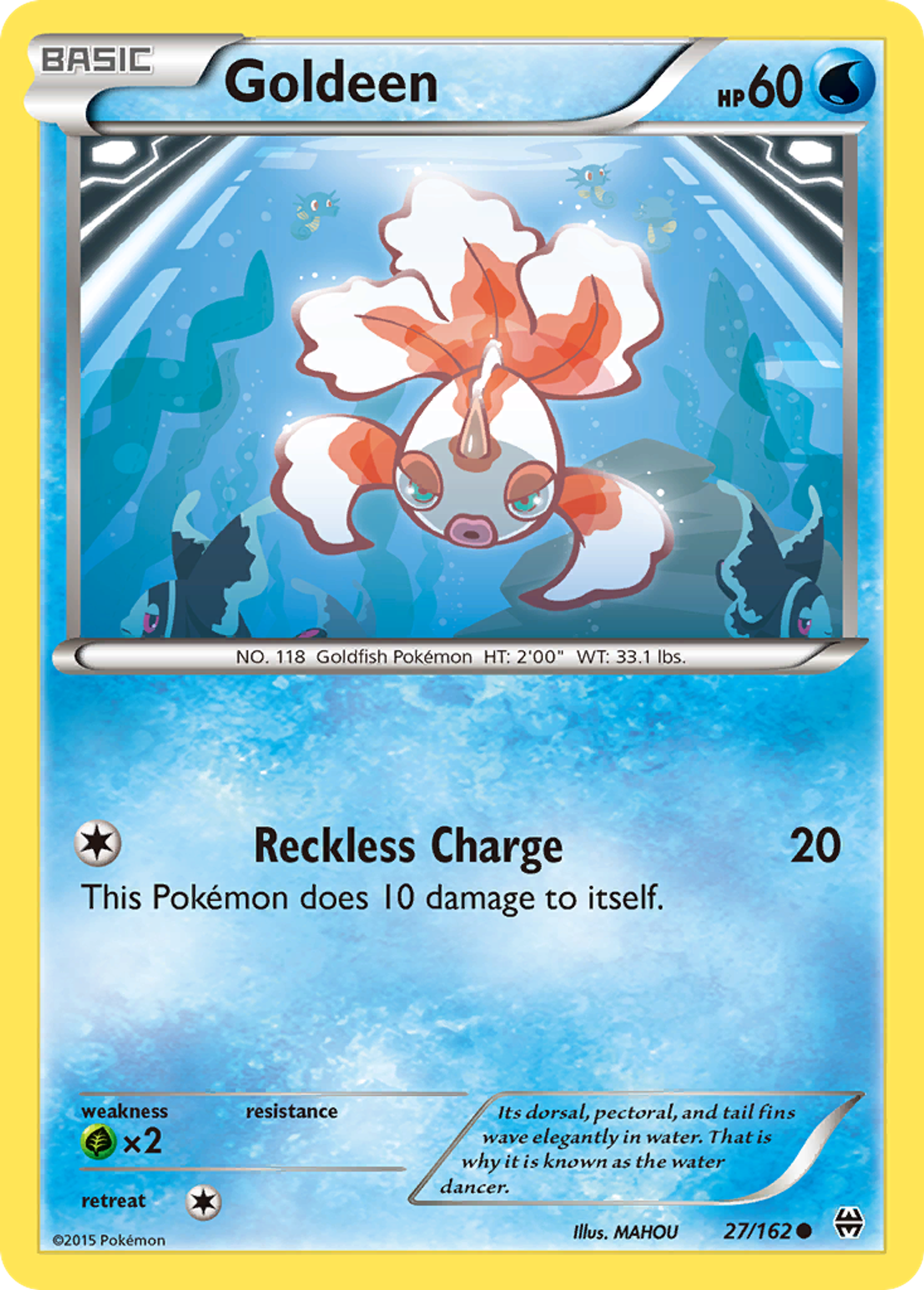 Goldeen — XY - BREAKthrough — Pokemon