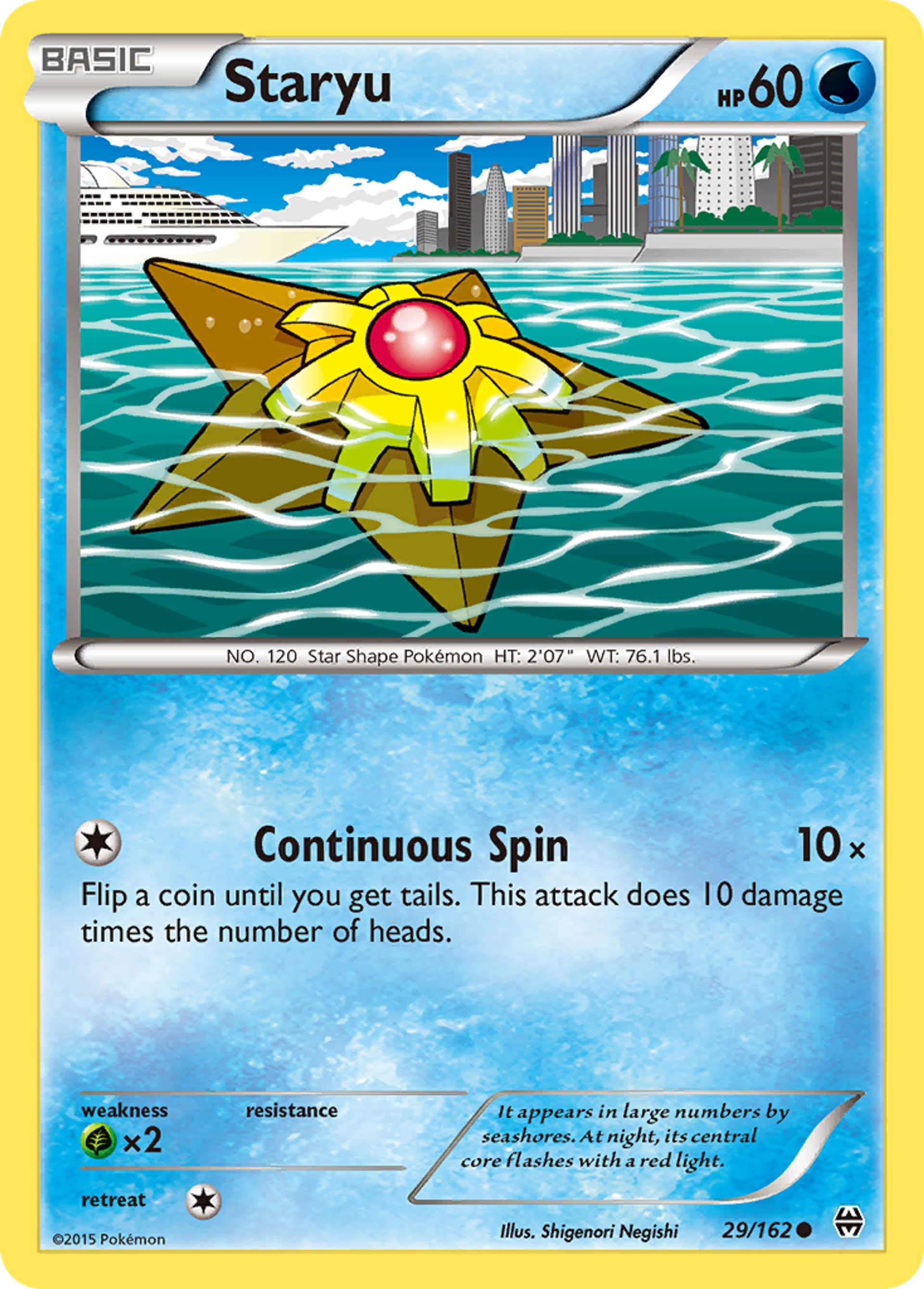 Staryu — XY - BREAKthrough — Pokémon