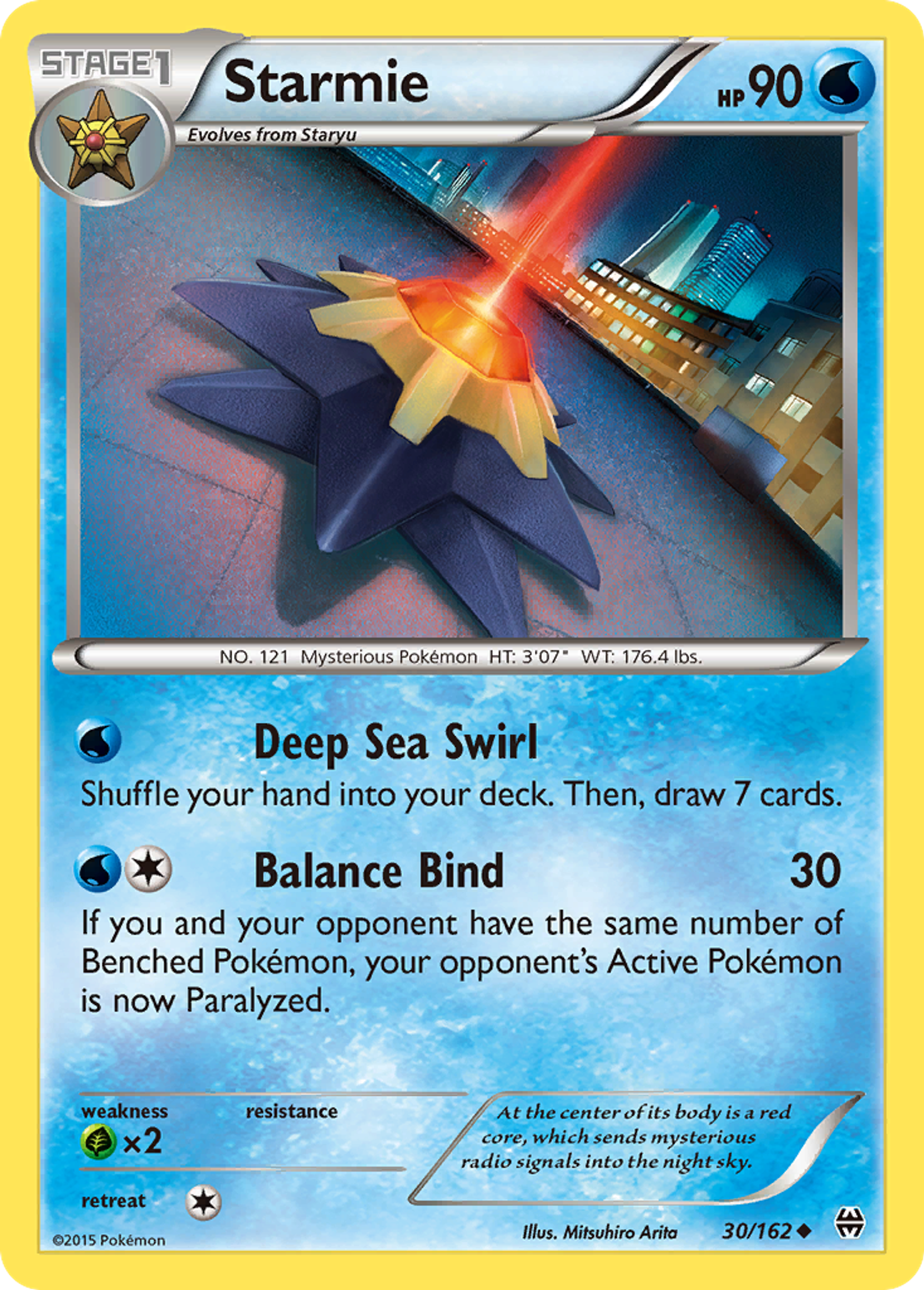 Starmie — XY - BREAKthrough — Pokemon