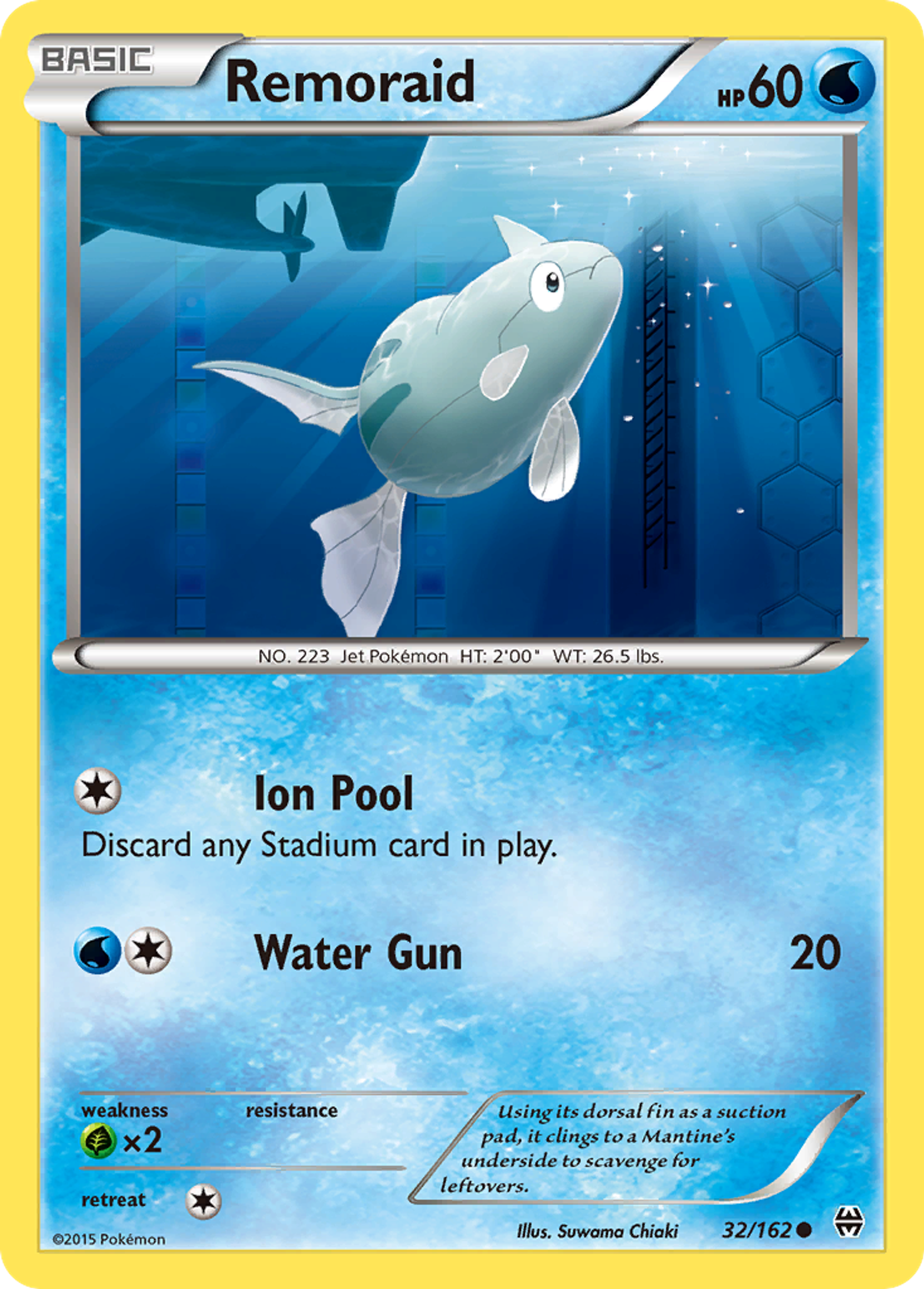 Remoraid — XY - BREAKthrough — Pokemon