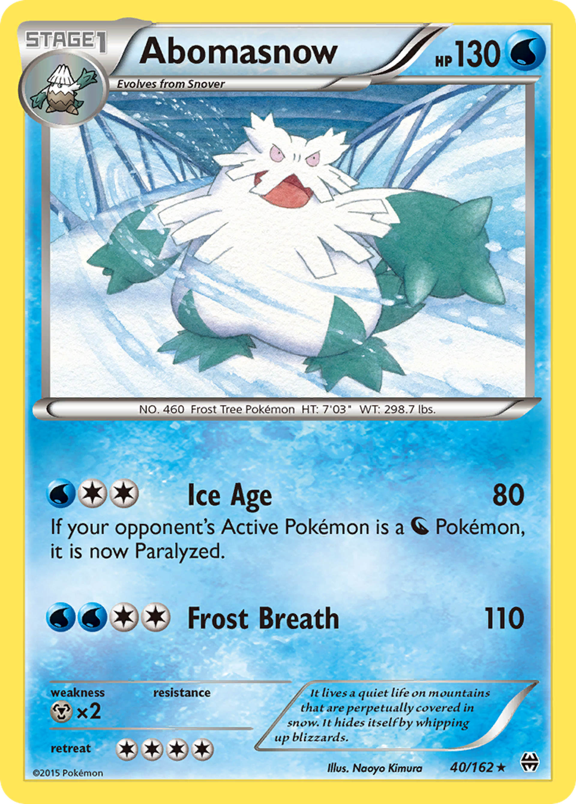Blizzaroi — XY - BREAKthrough — Pokemon