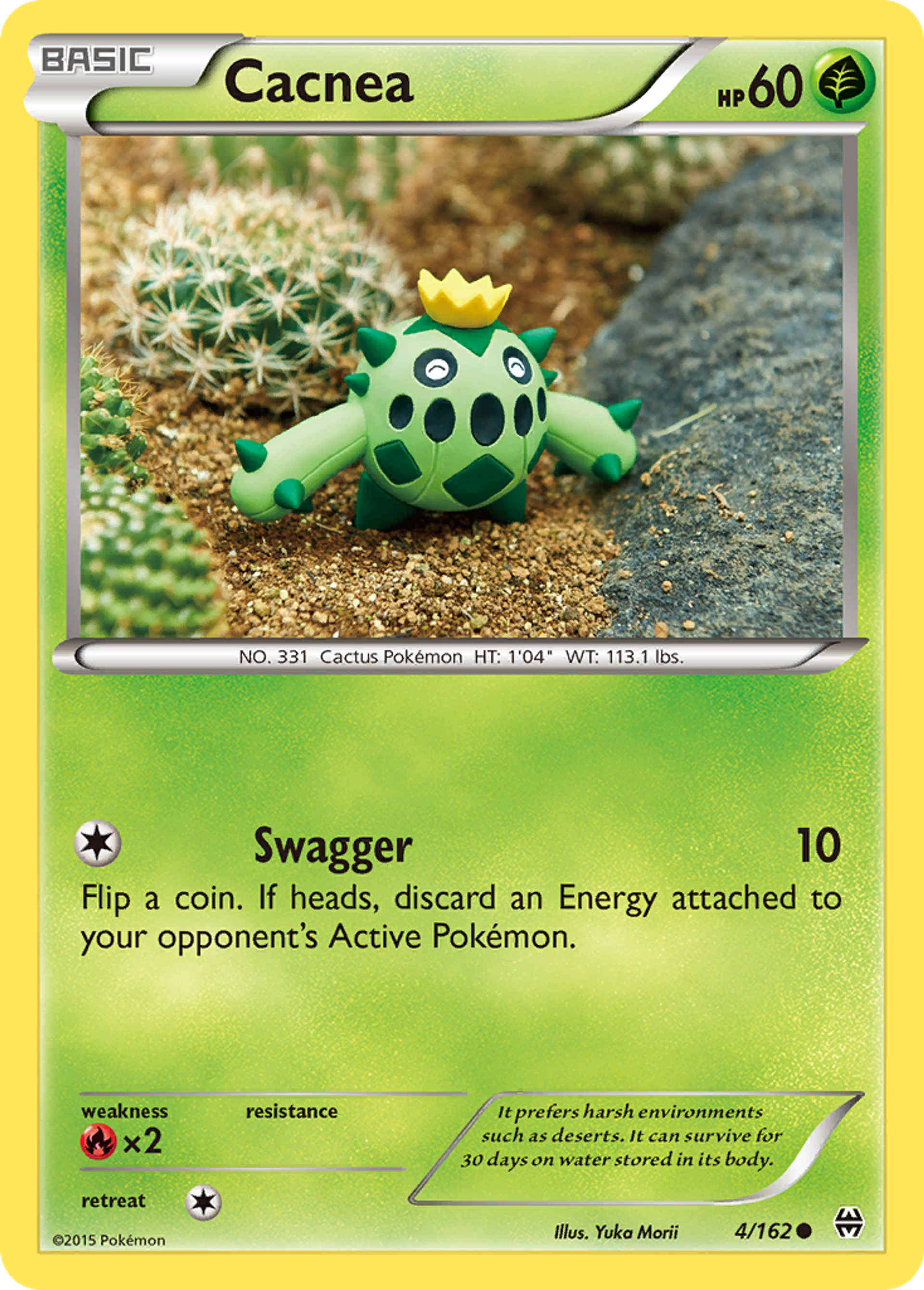 Cacnea — XY - BREAKthrough — Pokemon