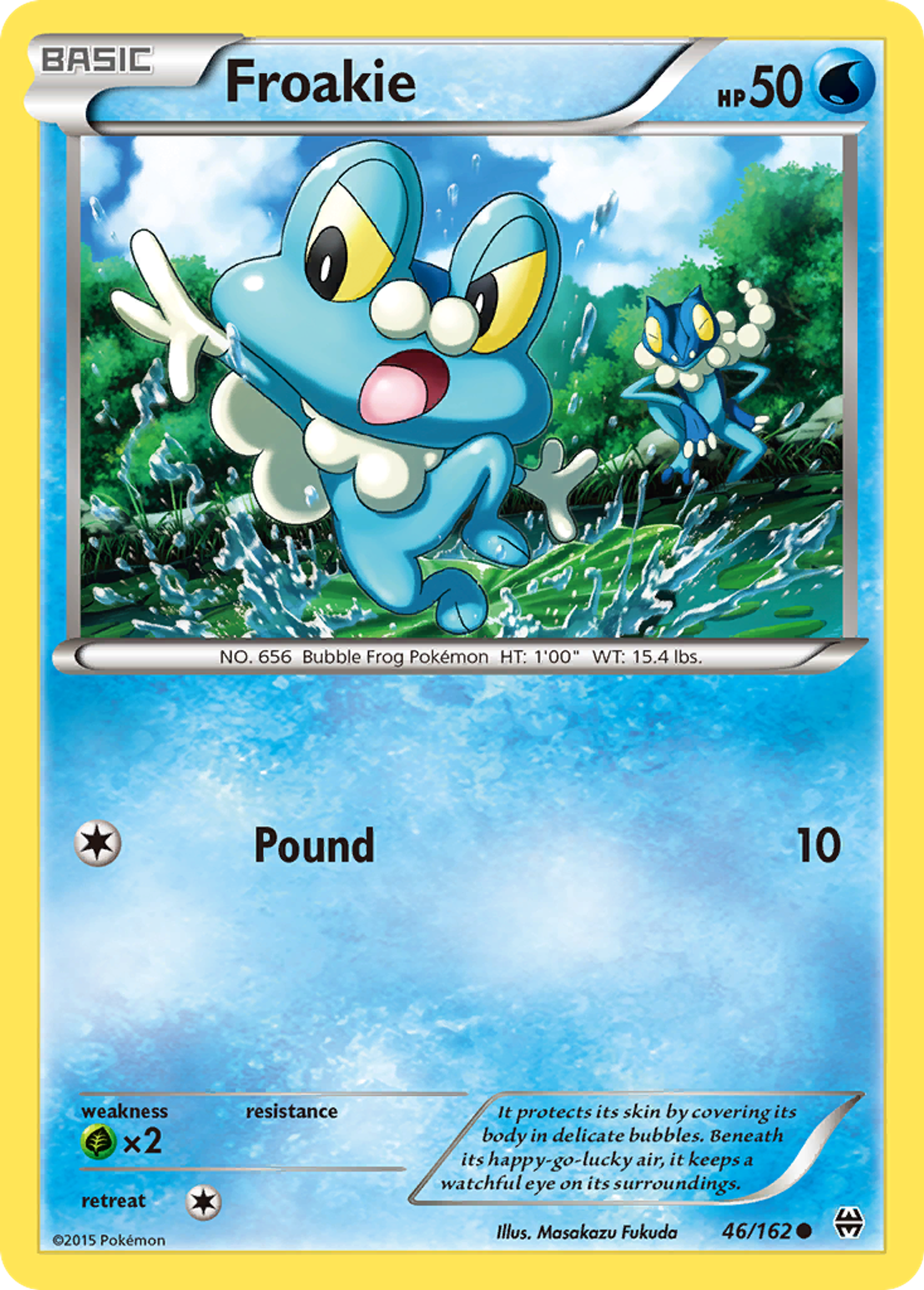 Froakie — XY - BREAKthrough — Pokemon