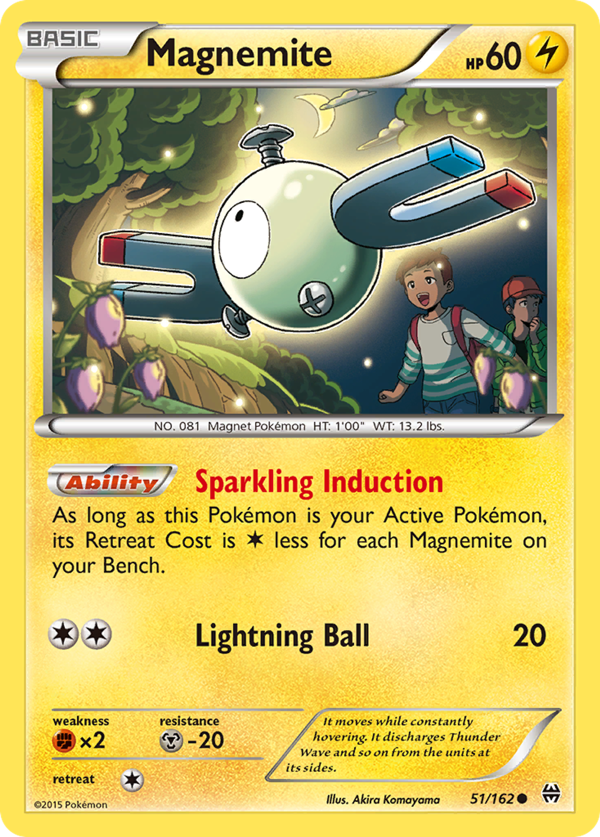 Magnemite — XY - BREAKthrough — Pokemon