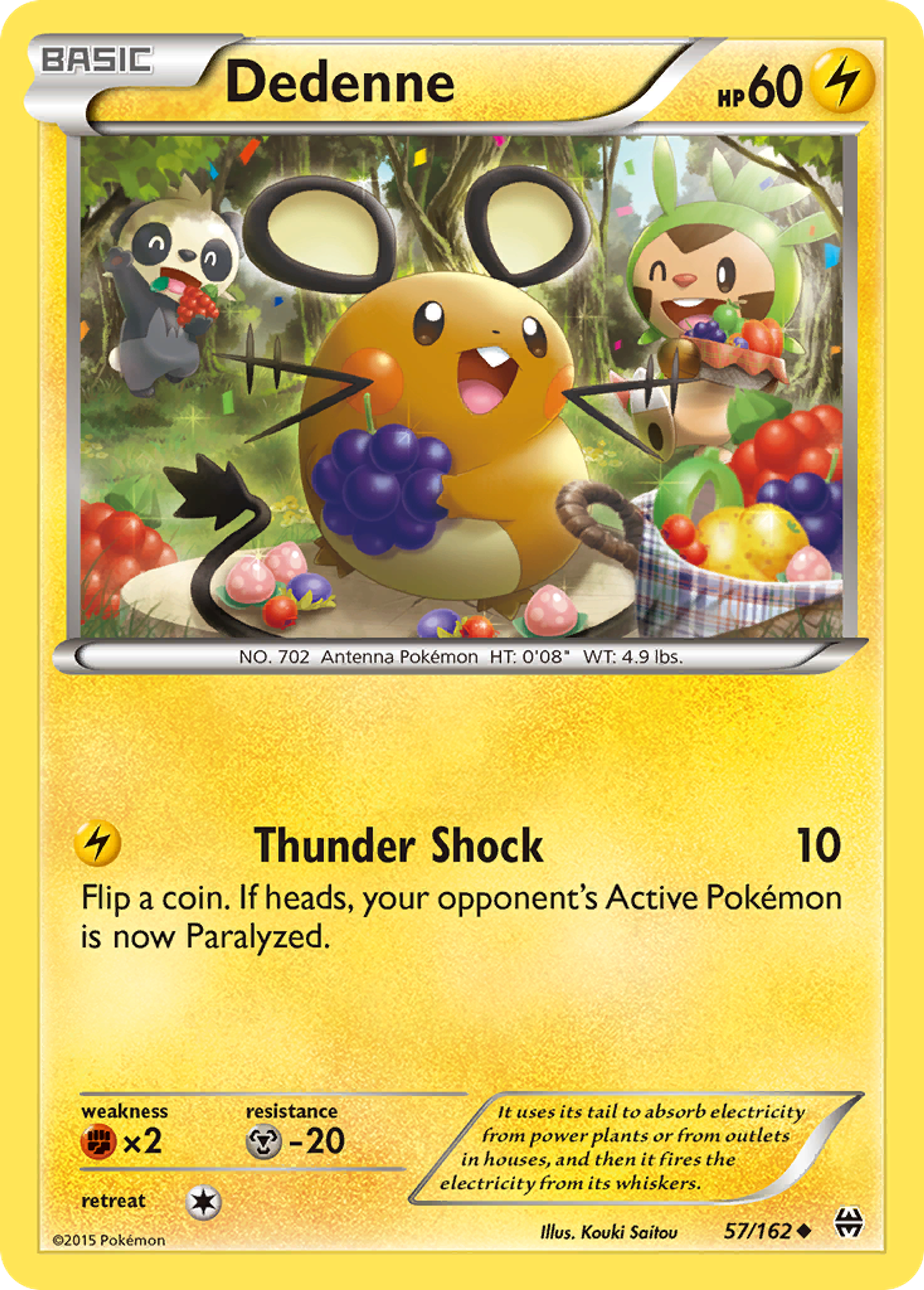 Dedenne — XY - BREAKthrough — Pokemon
