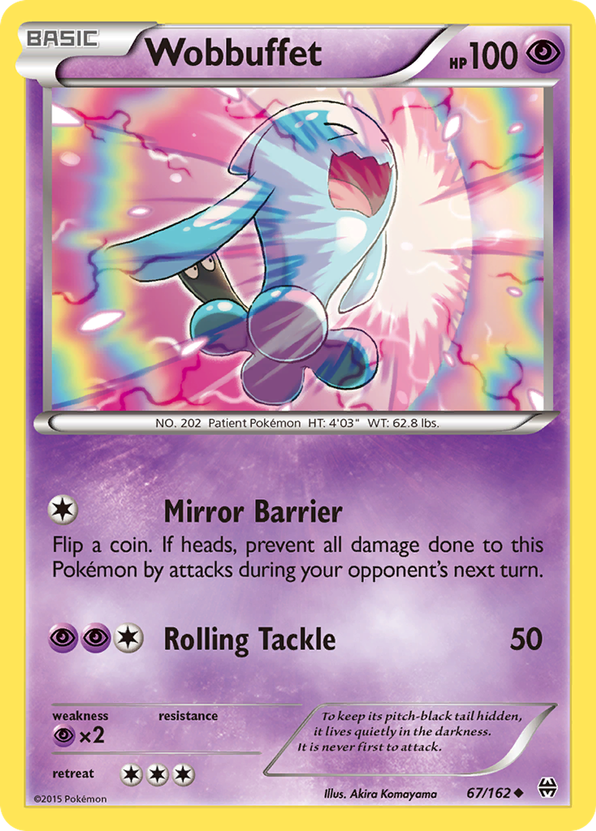 Wobbuffet — XY - BREAKthrough — Pokémon