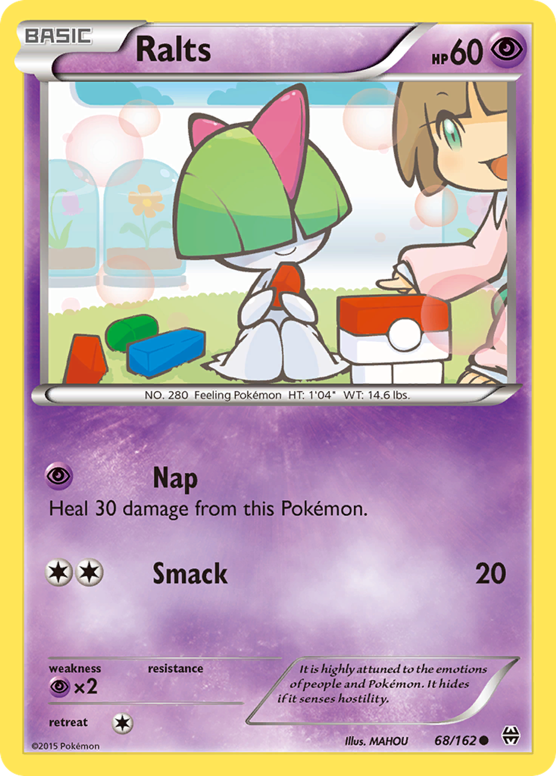 Ralts — XY - BREAKthrough — Pokemon