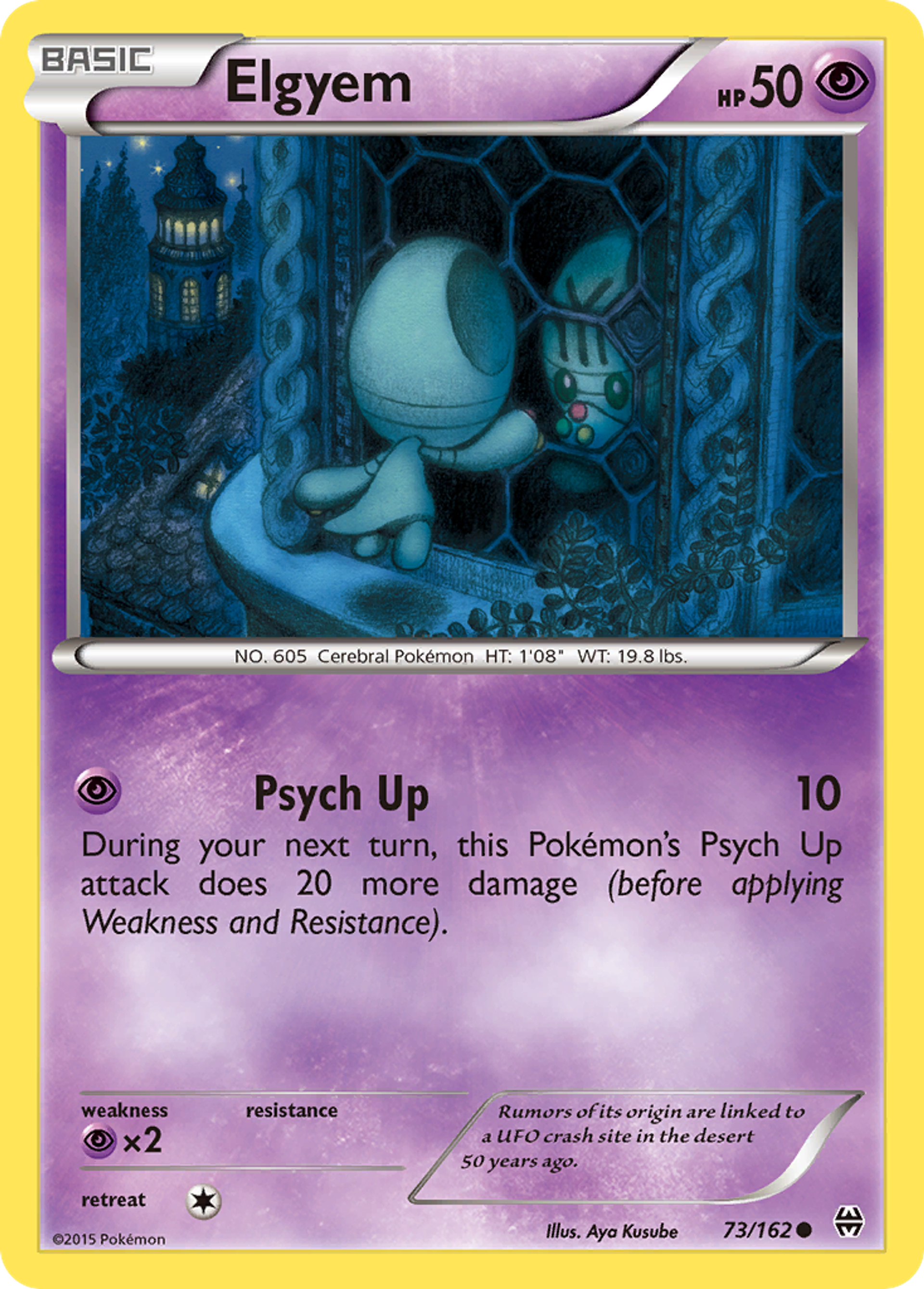 Elgyem — XY - BREAKthrough — Pokemon