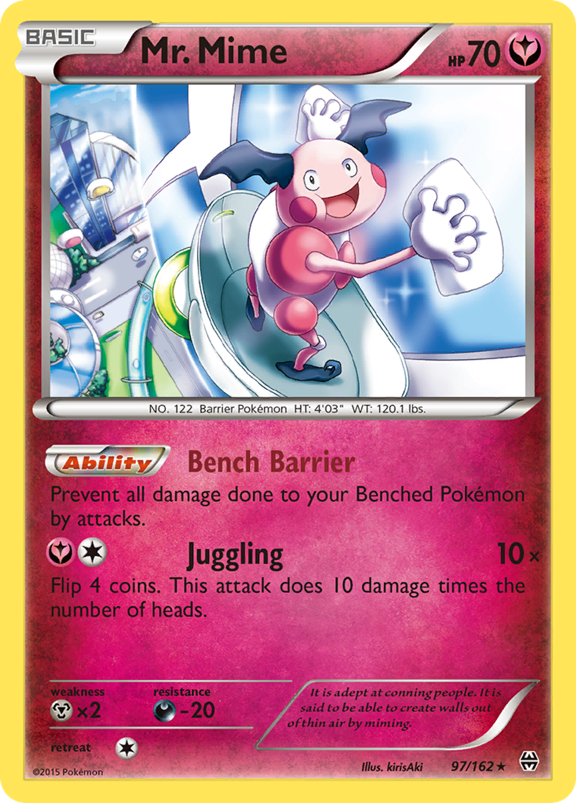 M. Mime — XY - BREAKthrough — Pokemon