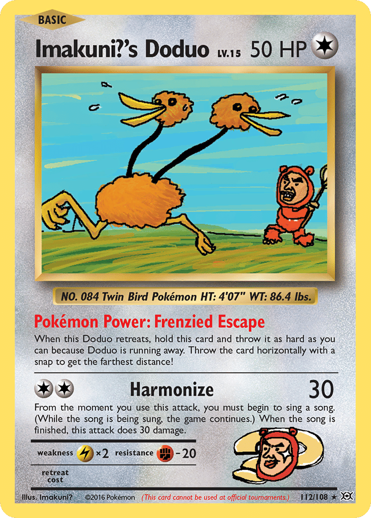 Imakuni?'s Doduo — XY - Evolutions — Pokemon