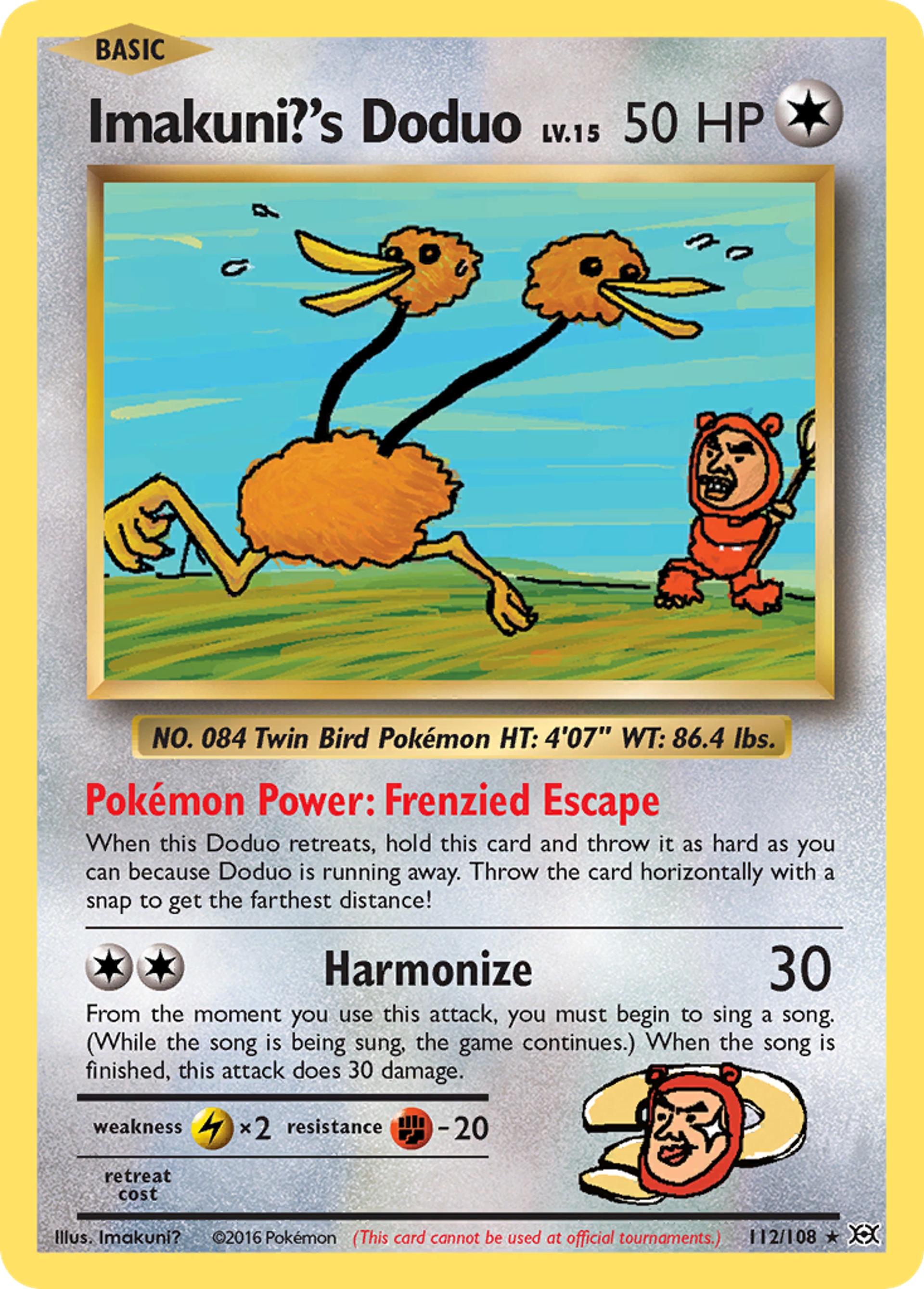 Imakuni?'s Doduo — XY - Evolutions — Pokemon