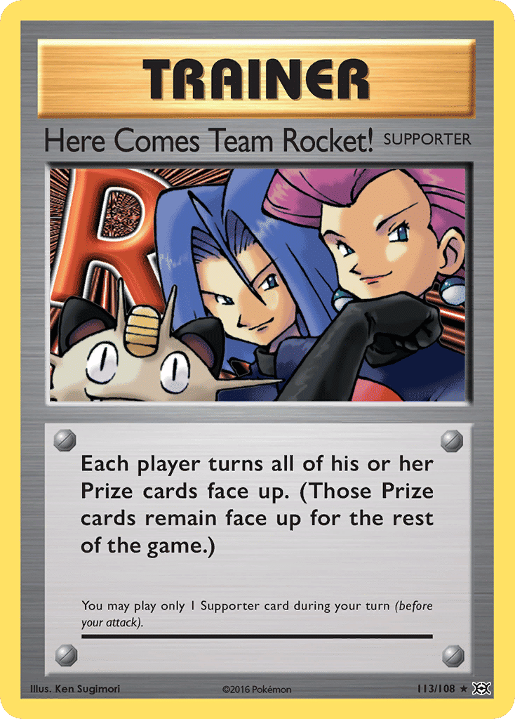 Here Comes Team Rocket! — XY - Evolutions — Pokemon