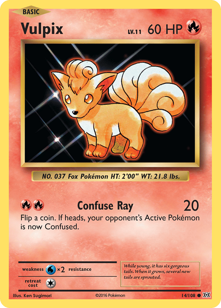 Vulpix — XY - Evolutions — Pokemon