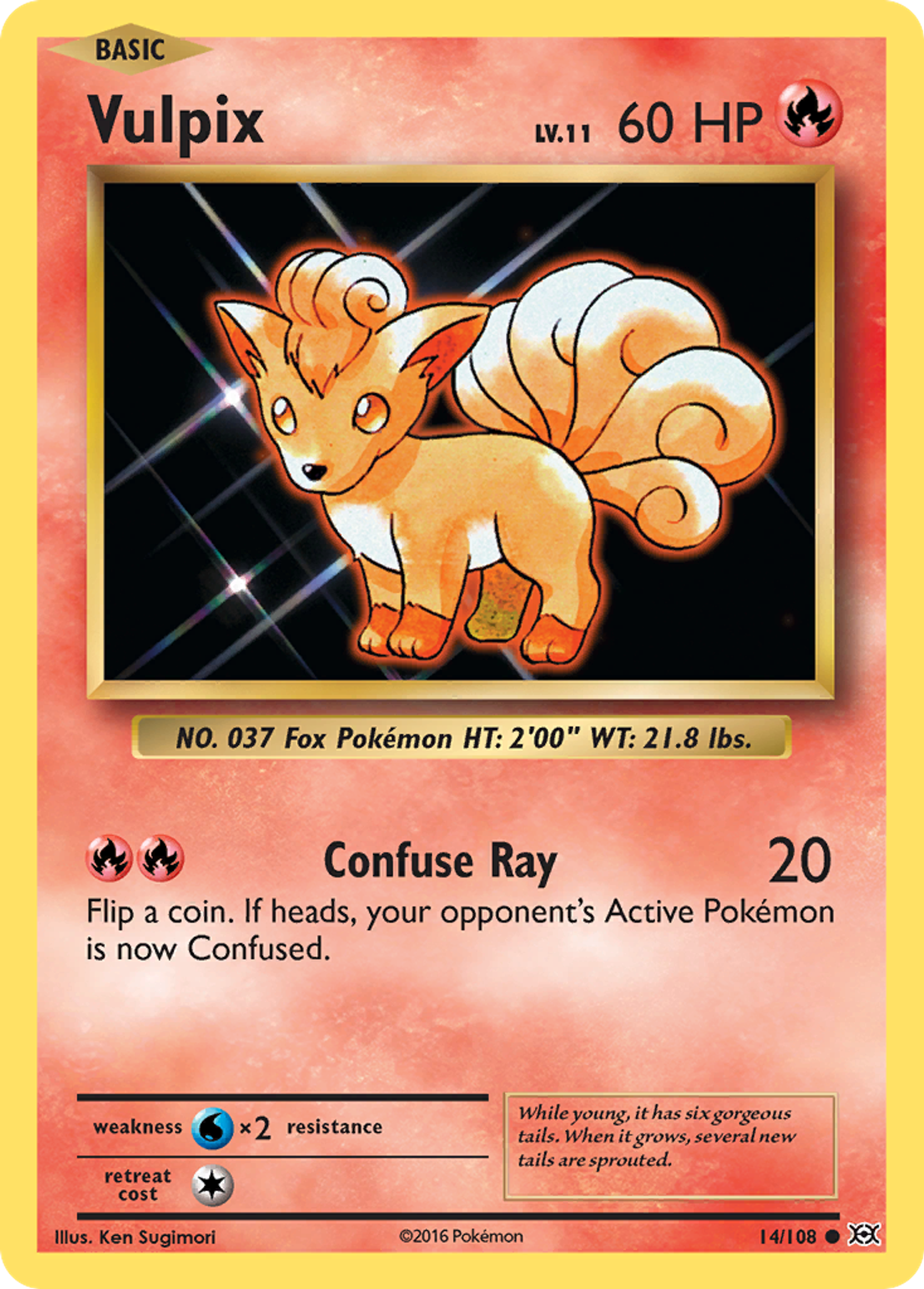 Vulpix — XY - Evolutions — Pokemon